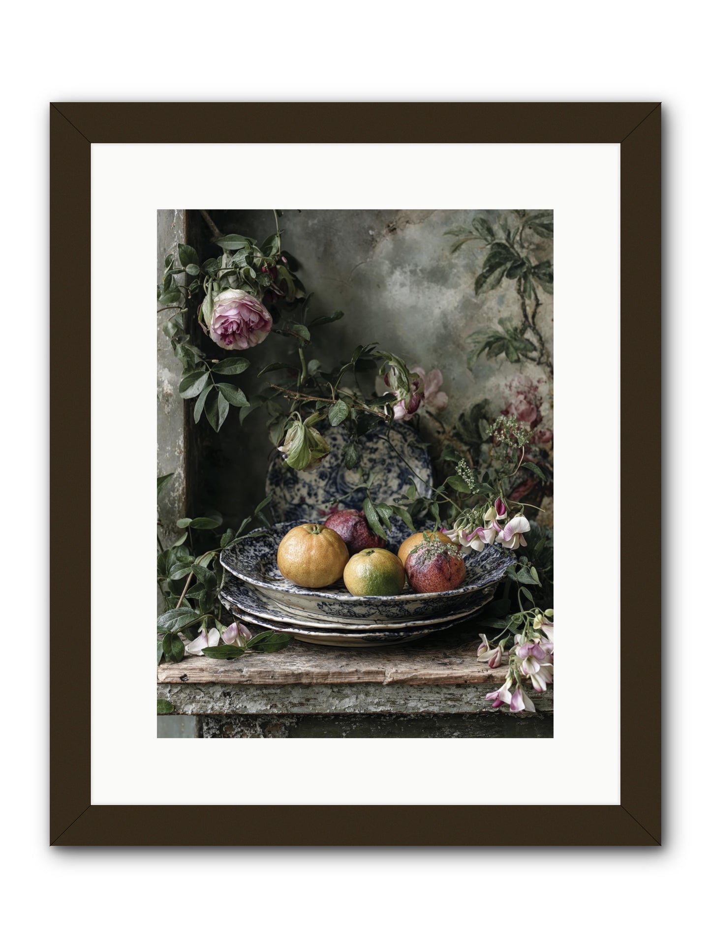 honeysett -- Framed Print - Black 12x16