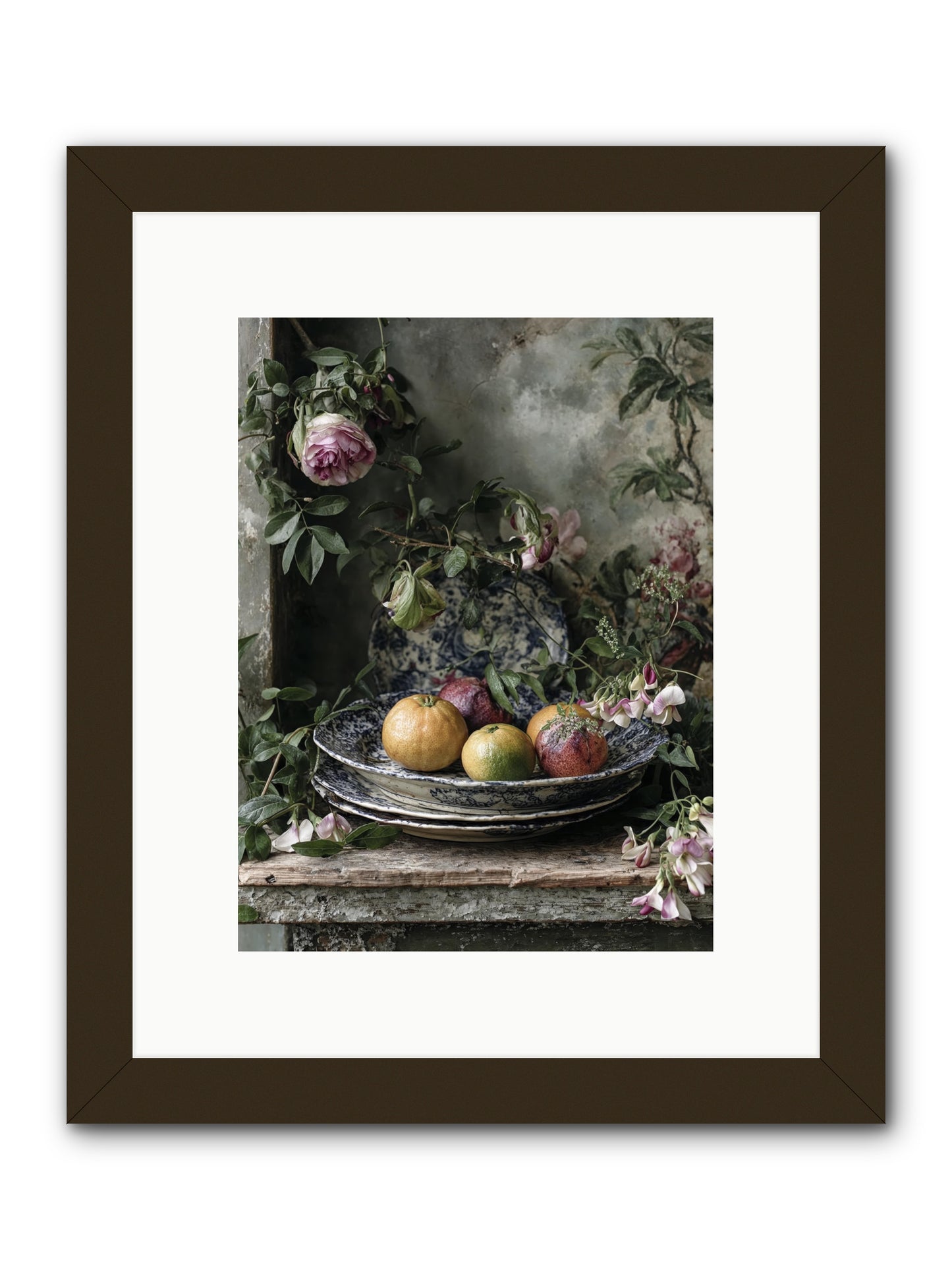 honeysett -- Framed Print - Black 9x12