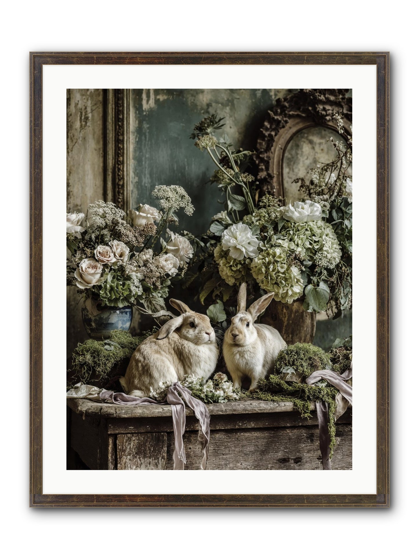 Honneur Framed Print - Slimwoods Black/Gold 24x32