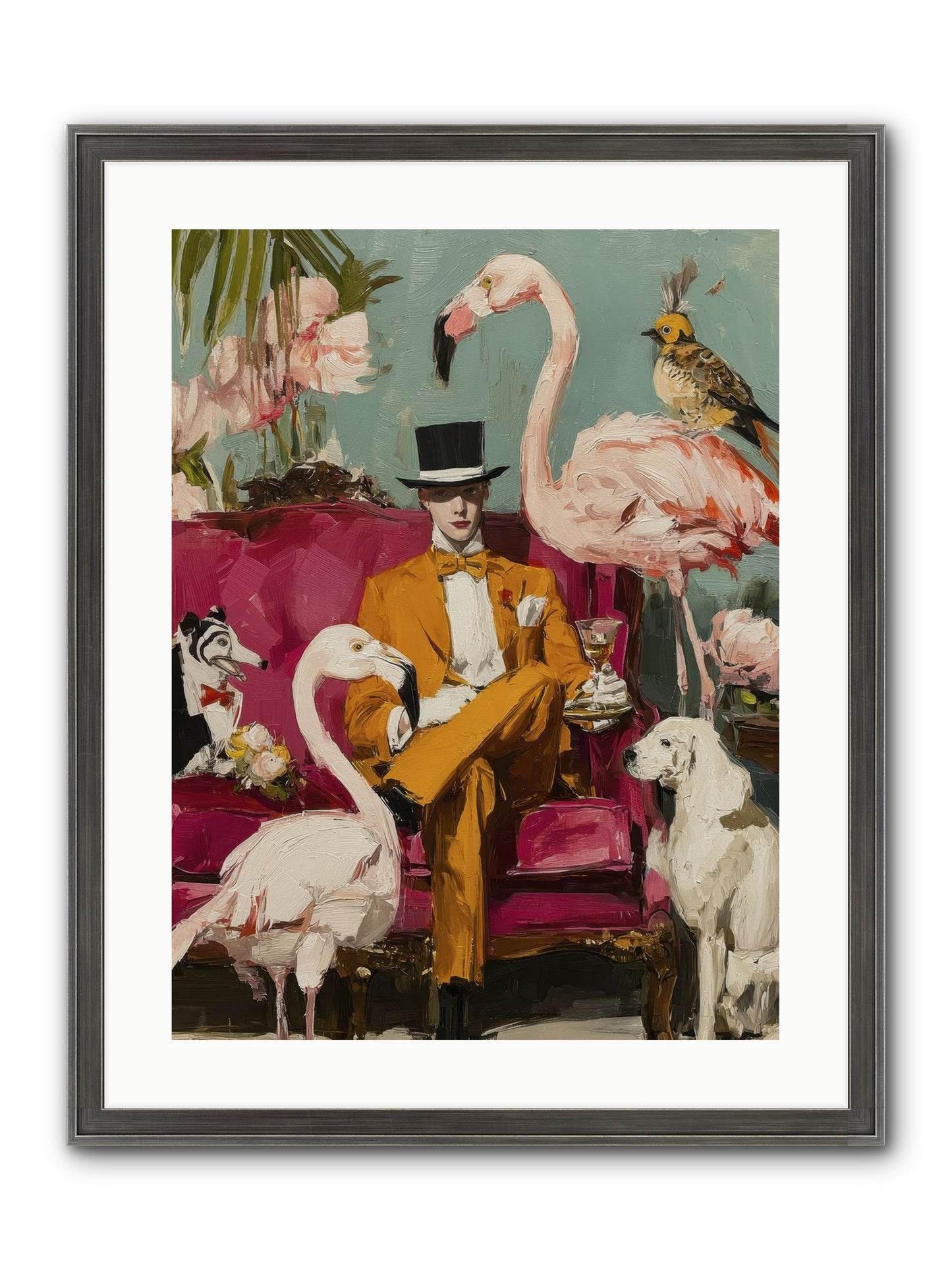 Hours Lost In Wonder Framed Print - Slimwoods Black/Silver 18x24