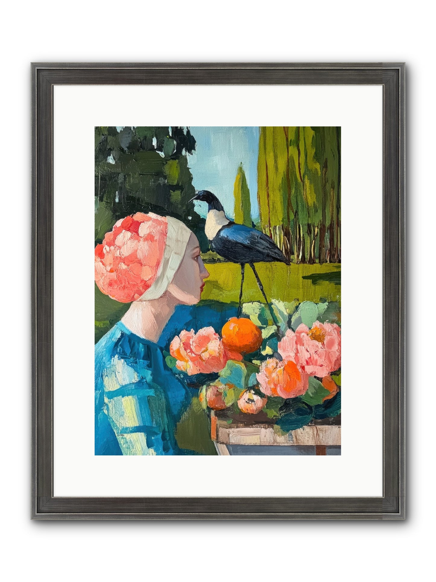 Hours Of Anticipation Framed Print - Slimwoods Black/Silver 12x16