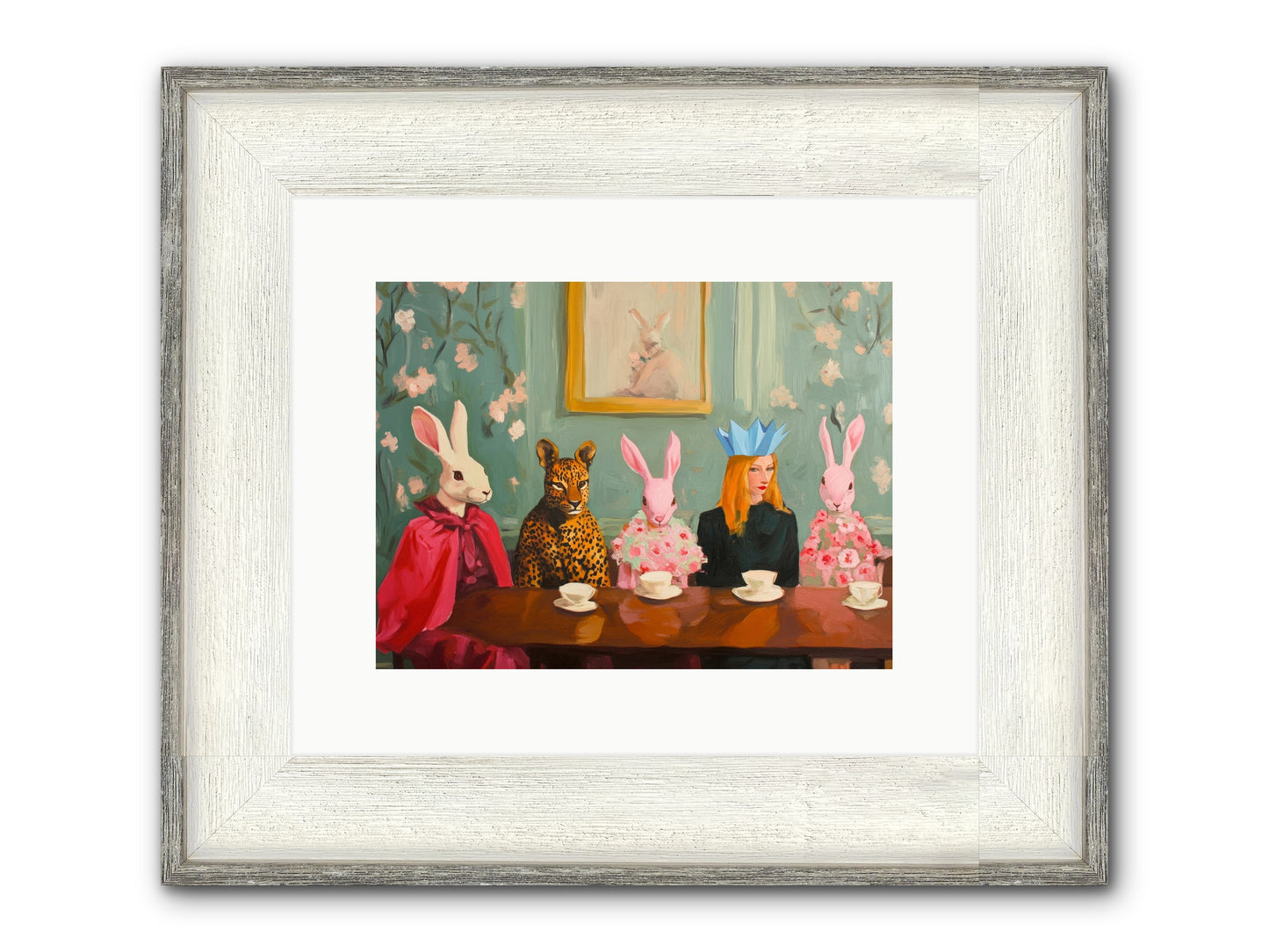 How Morning Found Us Framed Print - Driftwood White 12x9