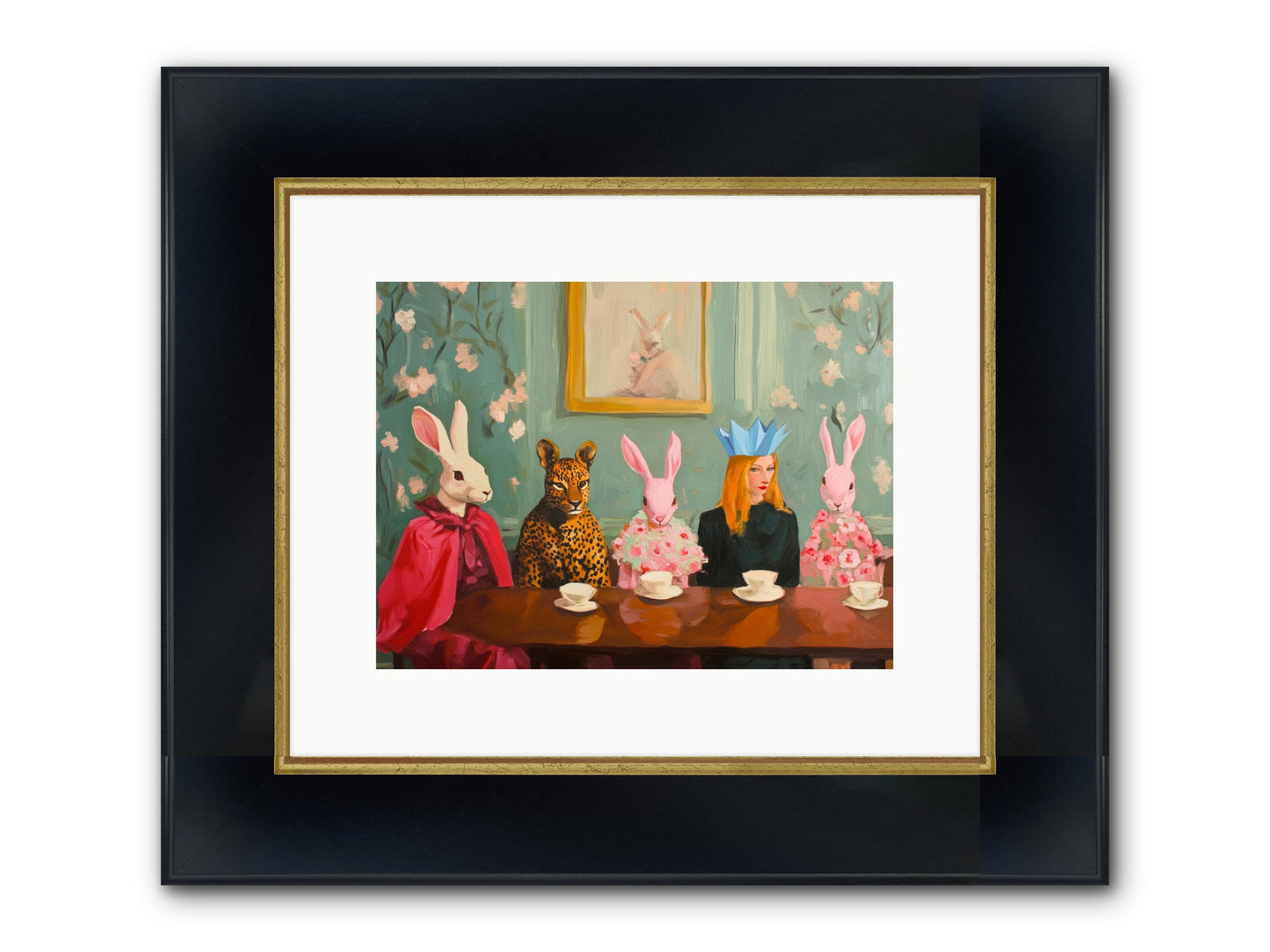 How Morning Found Us Framed Print - Wide Black w/Gold 12x9