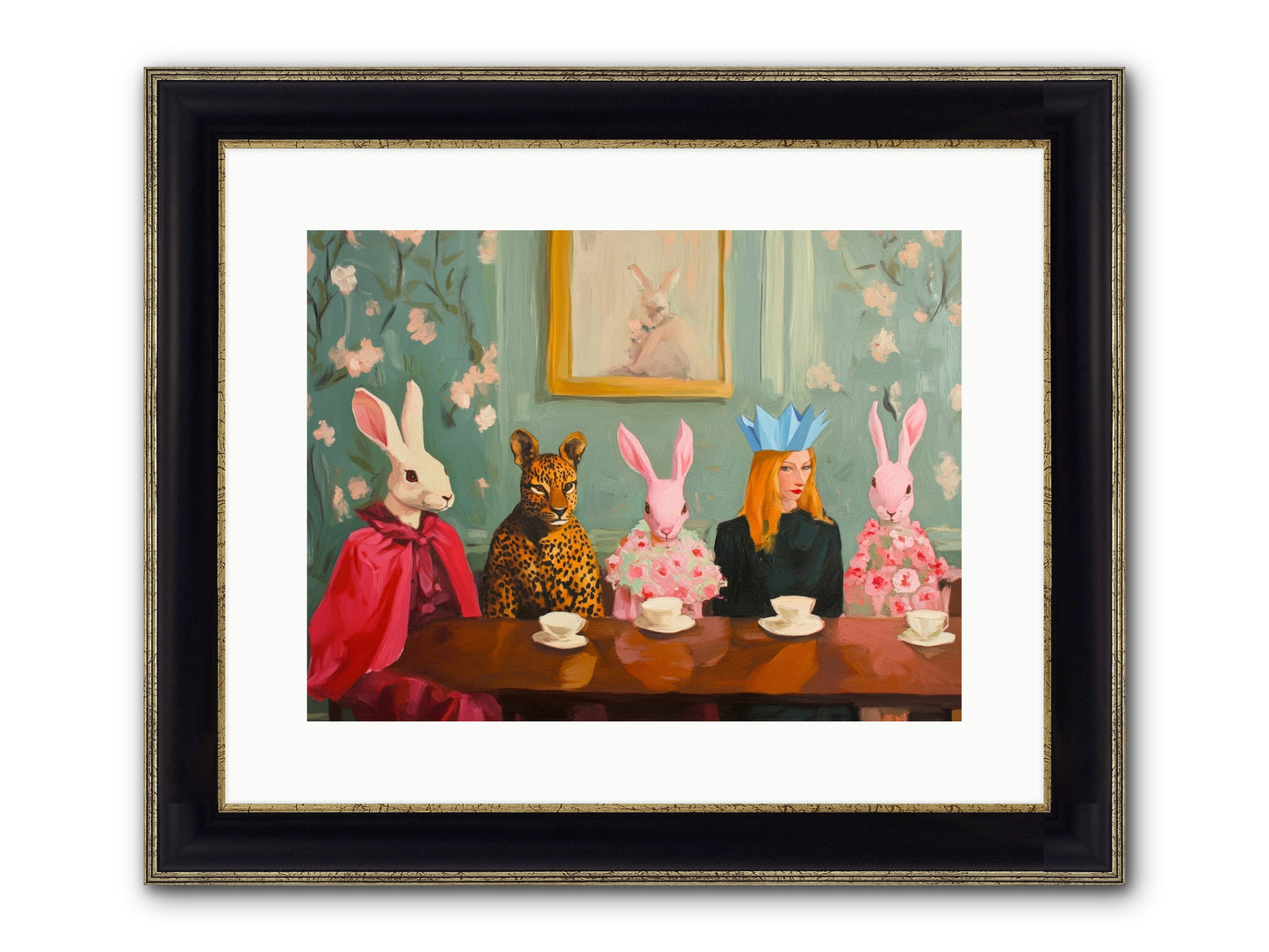 How Morning Found Us Framed Print - Black & Gold 16x12