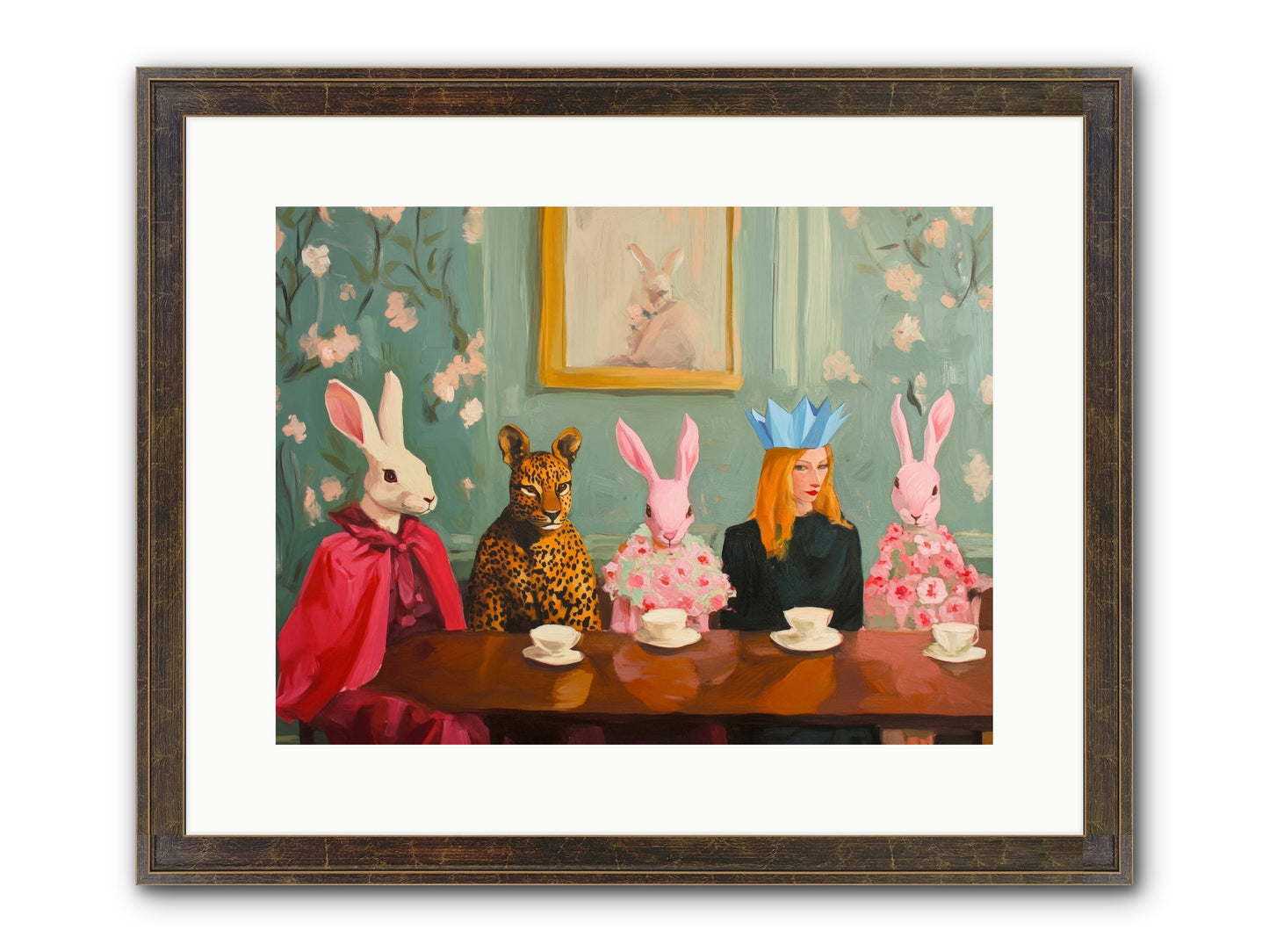 How Morning Found Us Framed Print - Slimwoods Black/Gold 16x12