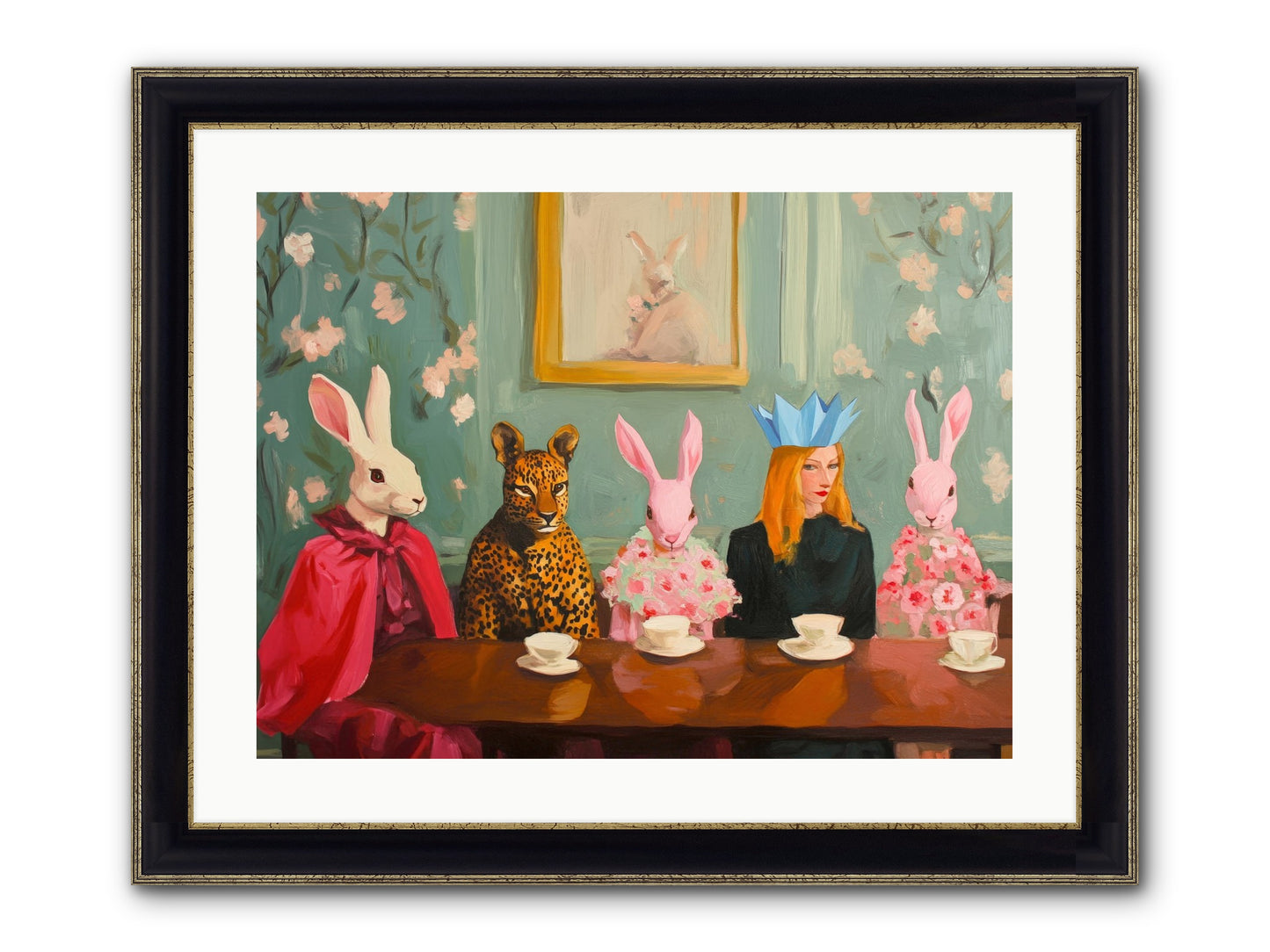 How Morning Found Us Framed Print - Black & Gold 24x18