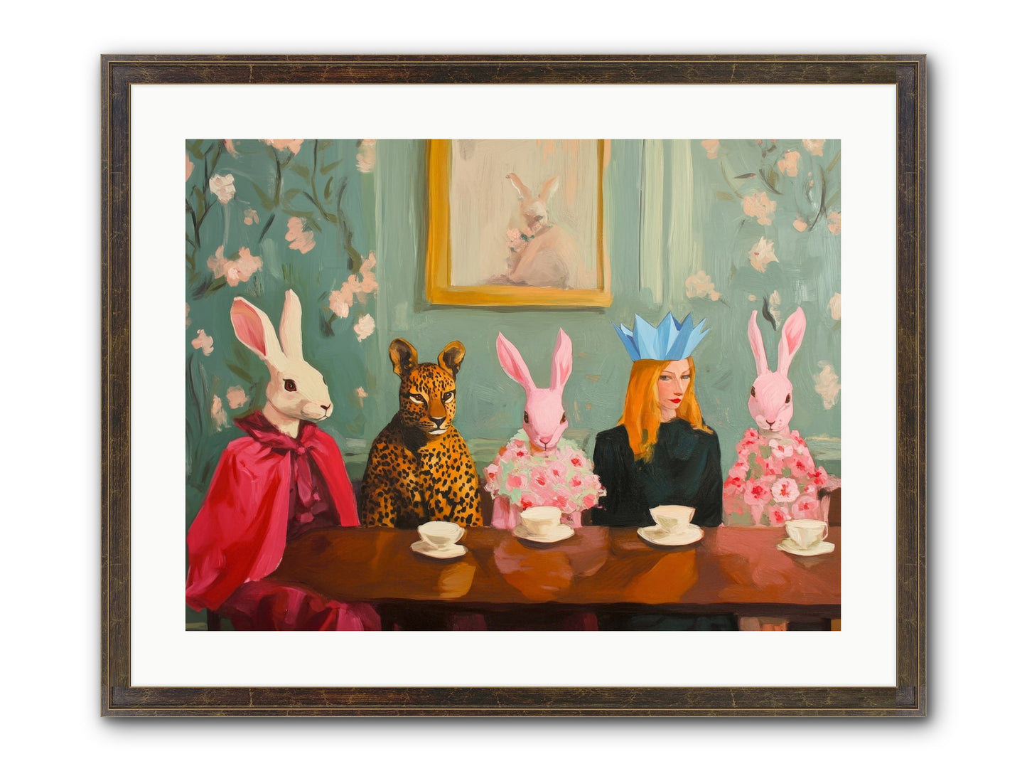 How Morning Found Us Framed Print - Slimwoods Black/Gold 24x18