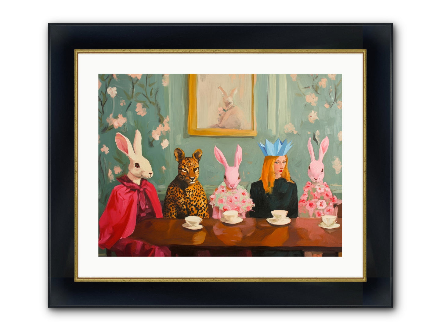 How Morning Found Us Framed Print - Wide Black w/Gold 24x18
