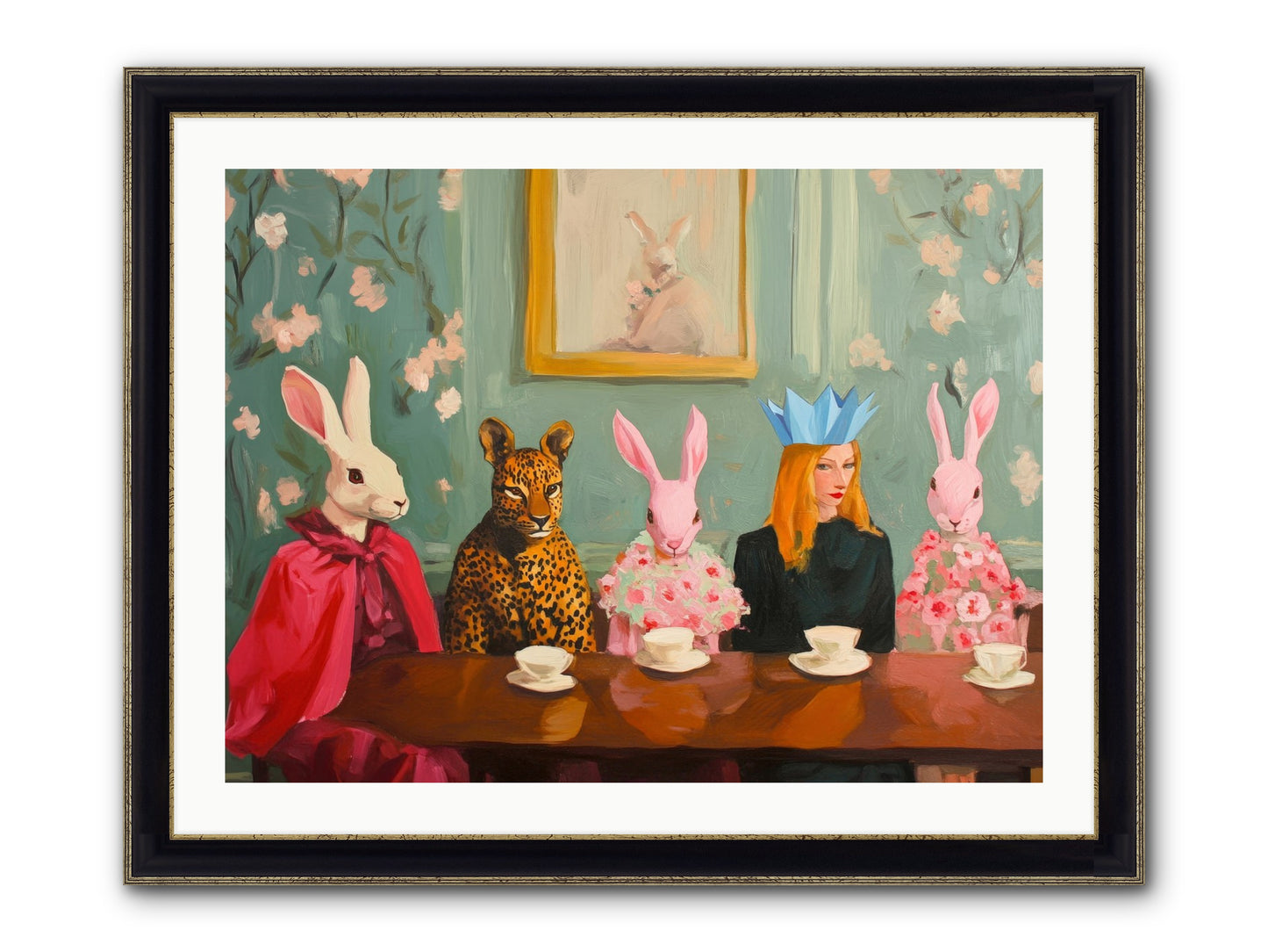 How Morning Found Us Framed Print - Black & Gold 32x24