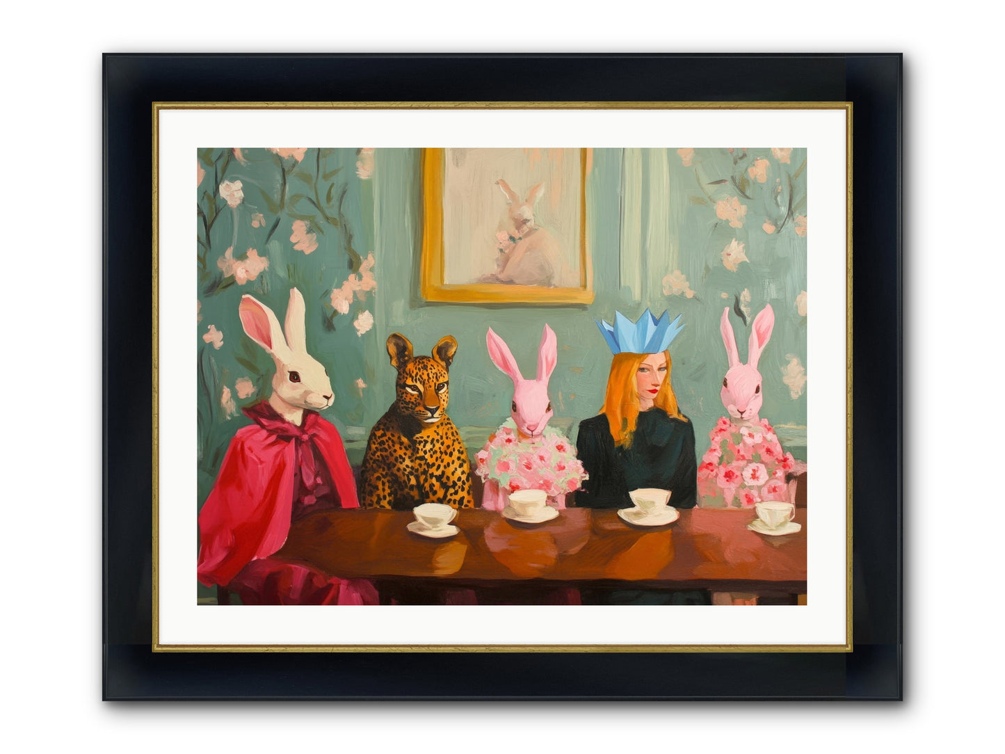 How Morning Found Us Framed Print - Wide Black w/Gold 32x24
