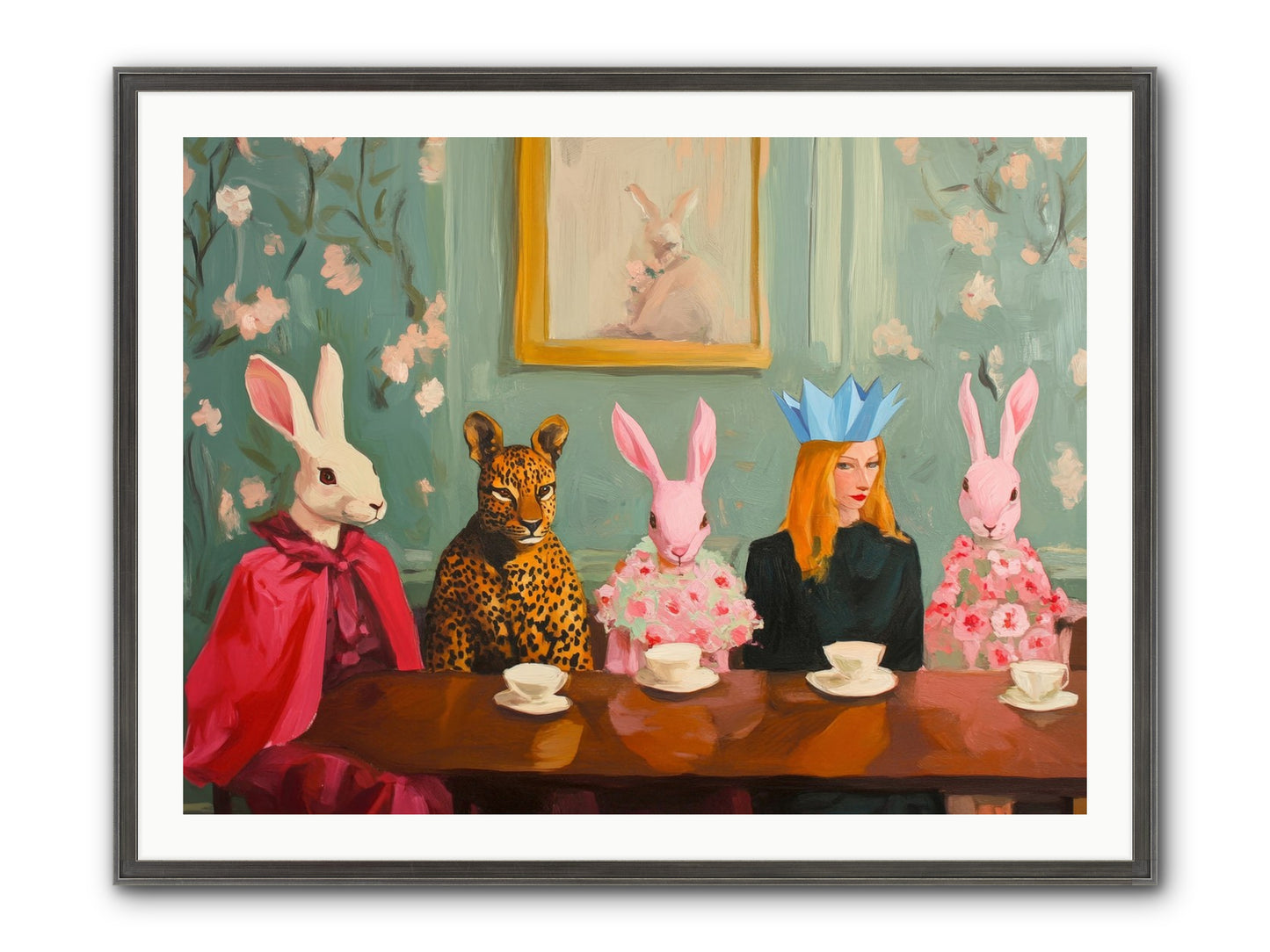 How Morning Found Us Framed Print - Slimwoods Black/Silver 40x30