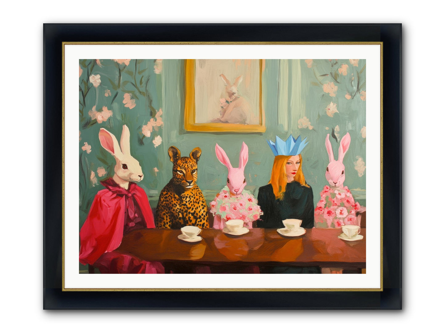 How Morning Found Us Framed Print - Wide Black w/Gold 40x30