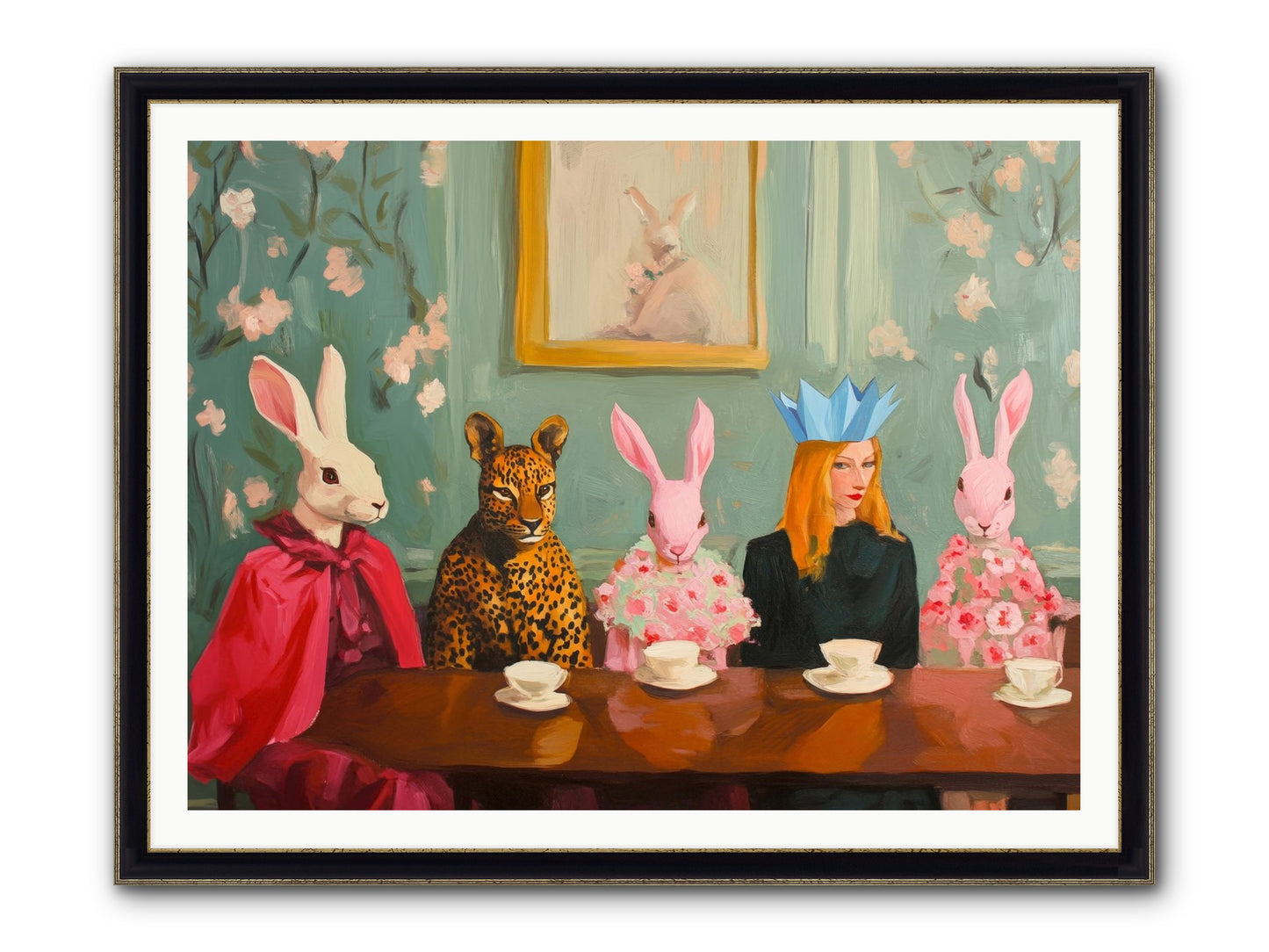 How Morning Found Us Framed Print - Black & Gold 48x36