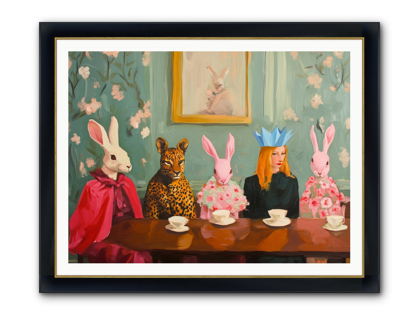How Morning Found Us Framed Print - Wide Black w/Gold 48x36