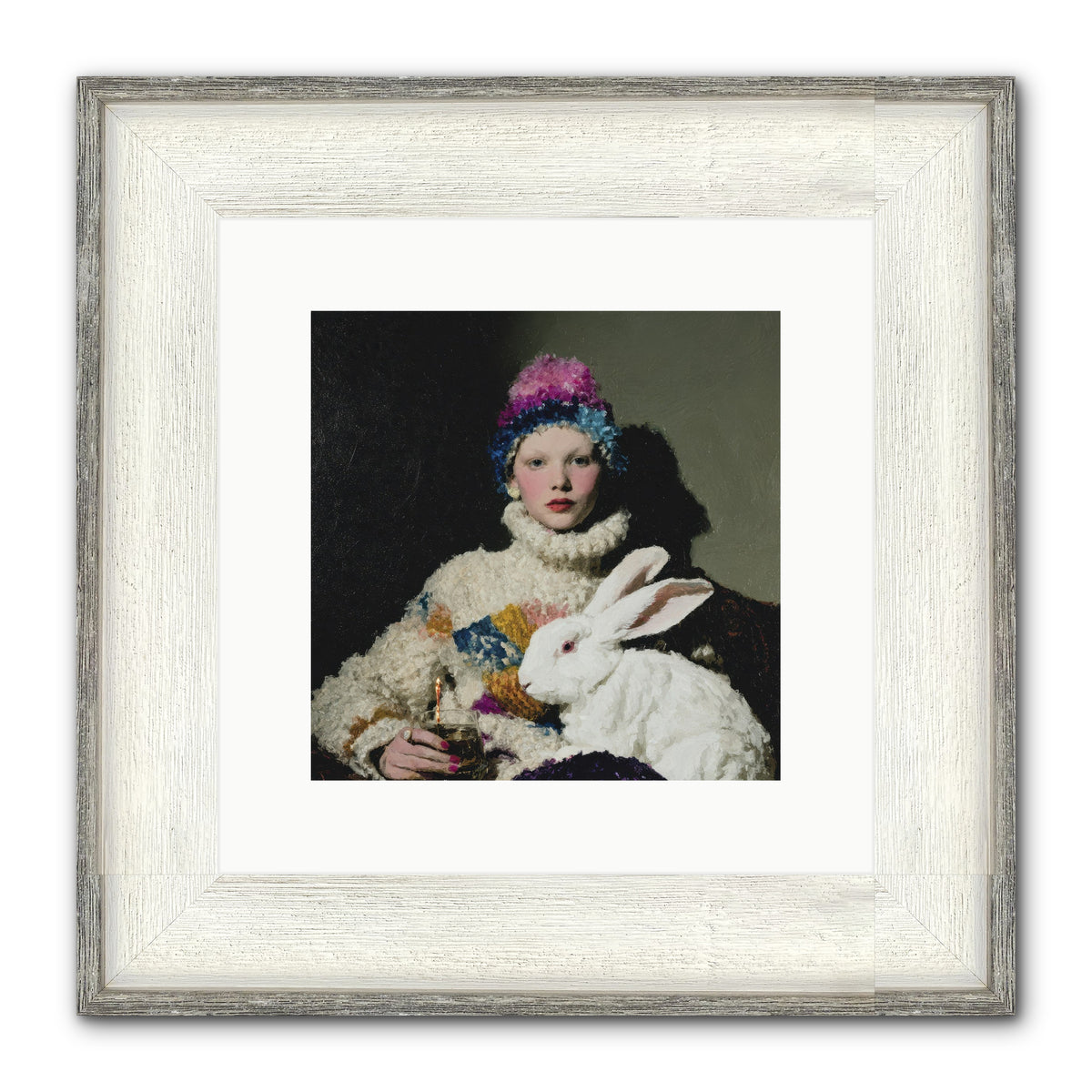 How Opal Learned to Dream Framed Print - Driftwood White 10x10
