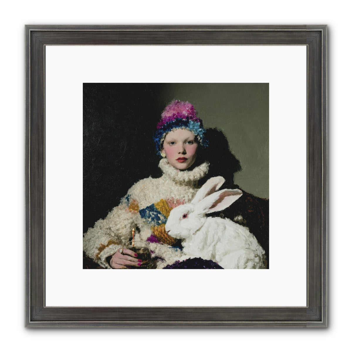 How Opal Learned to Dream Framed Print - Slimwoods Black/Silver 10x10