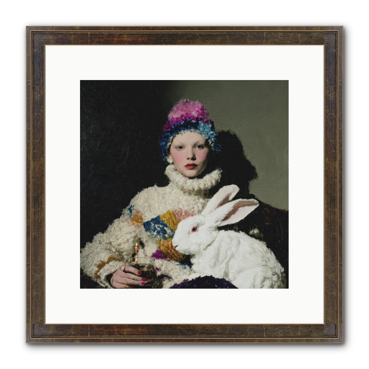 How Opal Learned to Dream Framed Print - Slimwoods Black/Gold 12x12