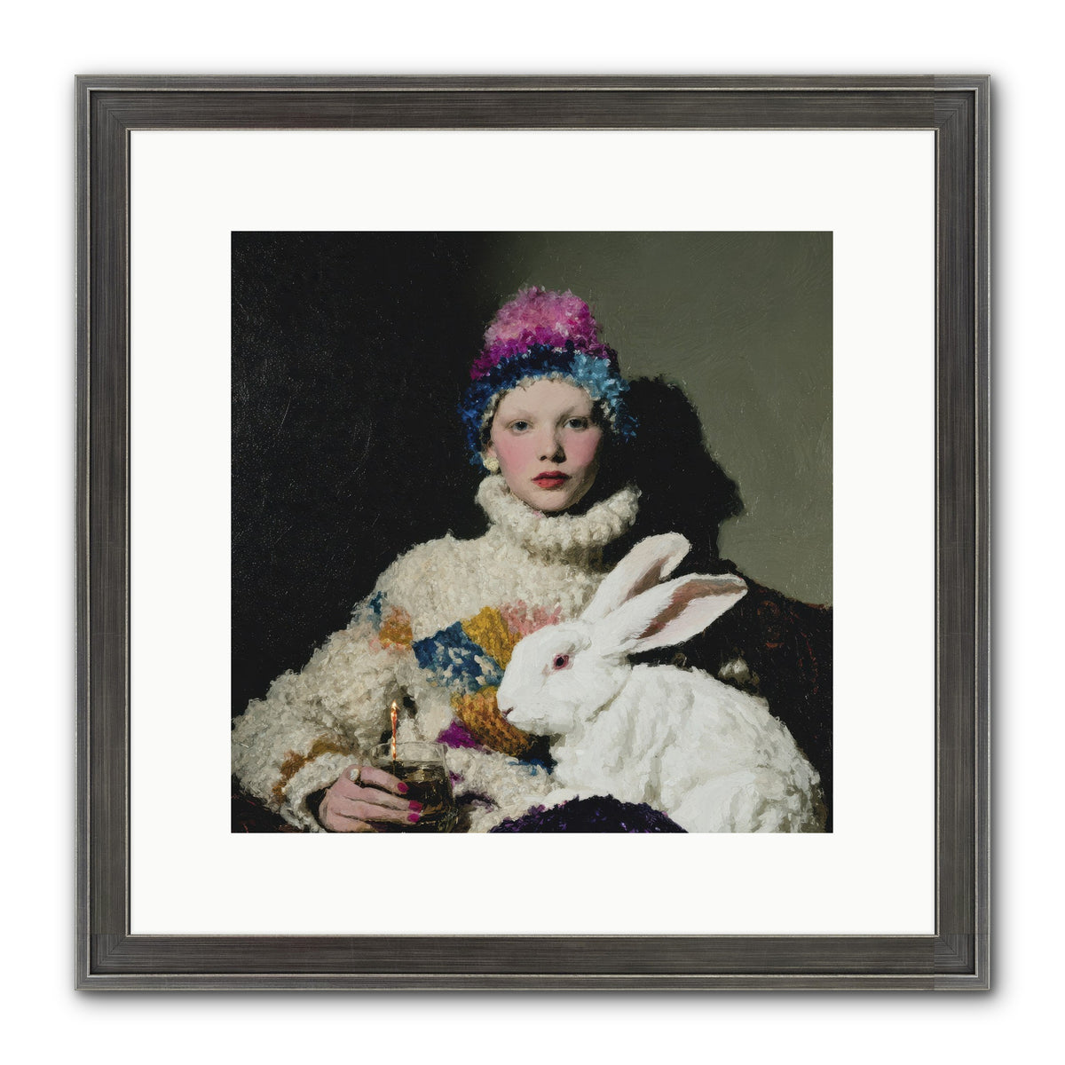How Opal Learned to Dream Framed Print - Slimwoods Black/Silver 12x12