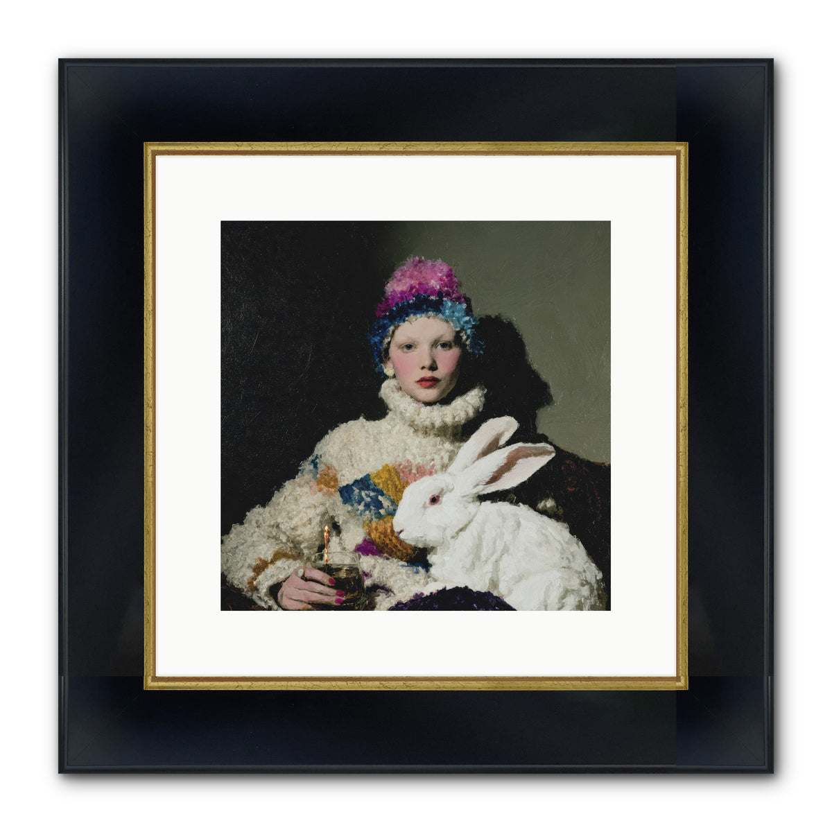 How Opal Learned to Dream Framed Print - Wide Black w/Gold 12x12