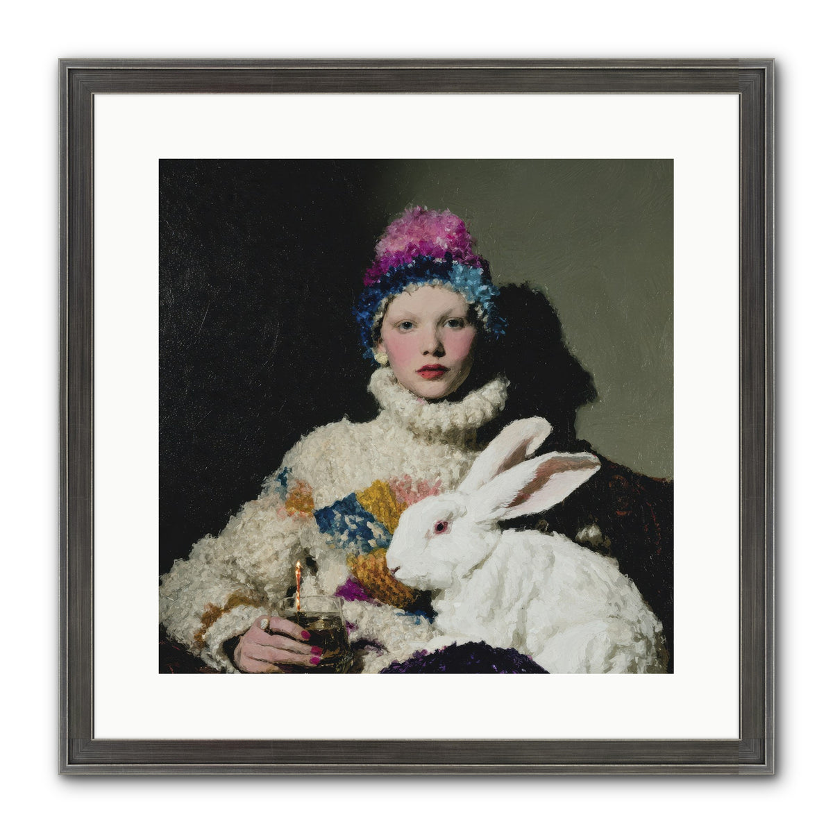 How Opal Learned to Dream Framed Print - Slimwoods Black/Silver 16x16
