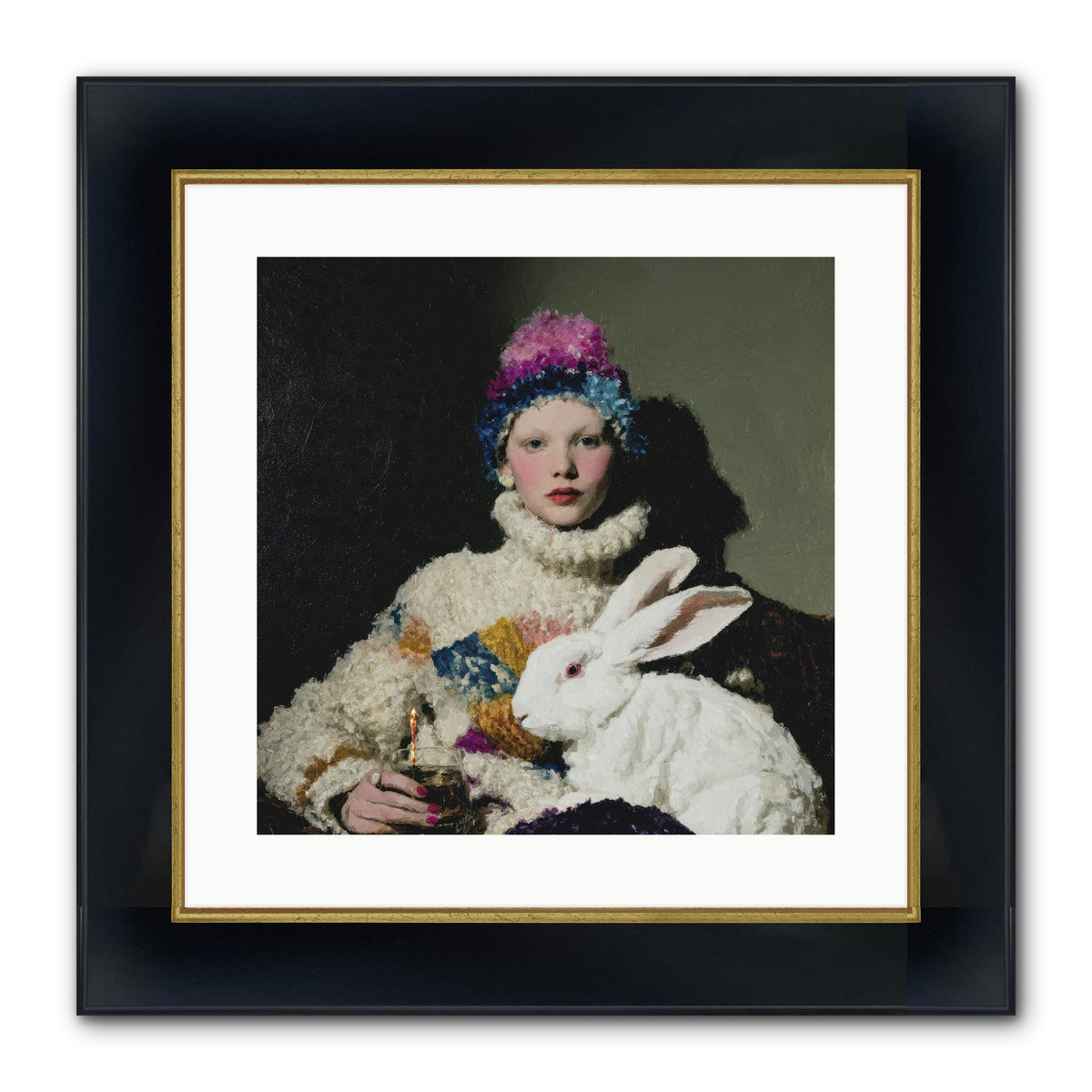 How Opal Learned to Dream Framed Print - Wide Black w/Gold 16x16