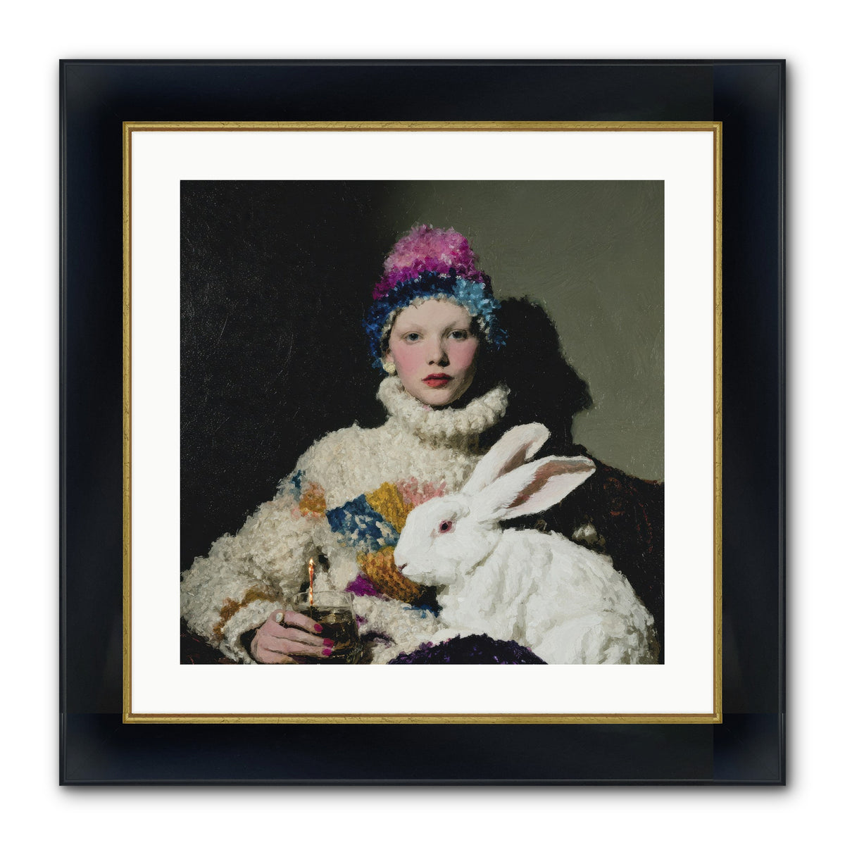 How Opal Learned to Dream Framed Print - Wide Black w/Gold 20x20