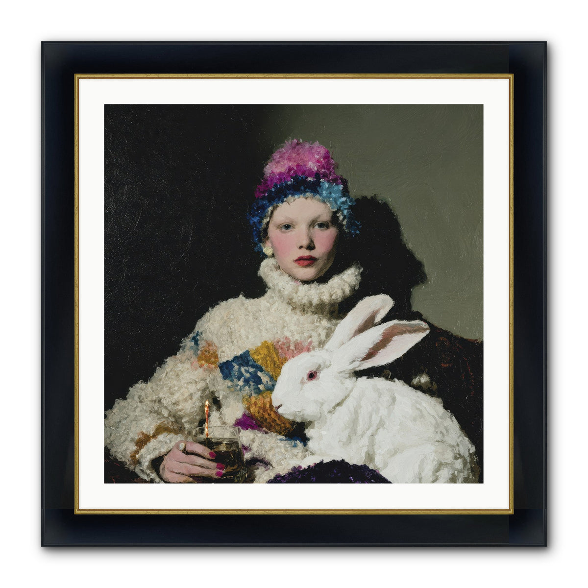 How Opal Learned to Dream Framed Print - Wide Black w/Gold 30x30
