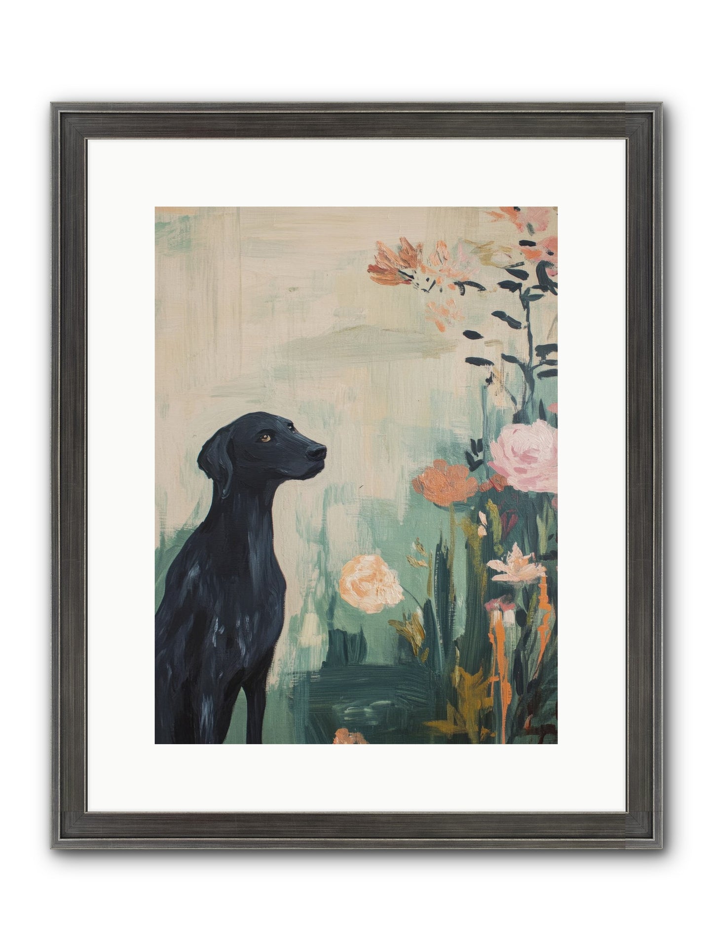 Hunter Of Stars Framed Print - Slimwoods Black/Silver 12x16