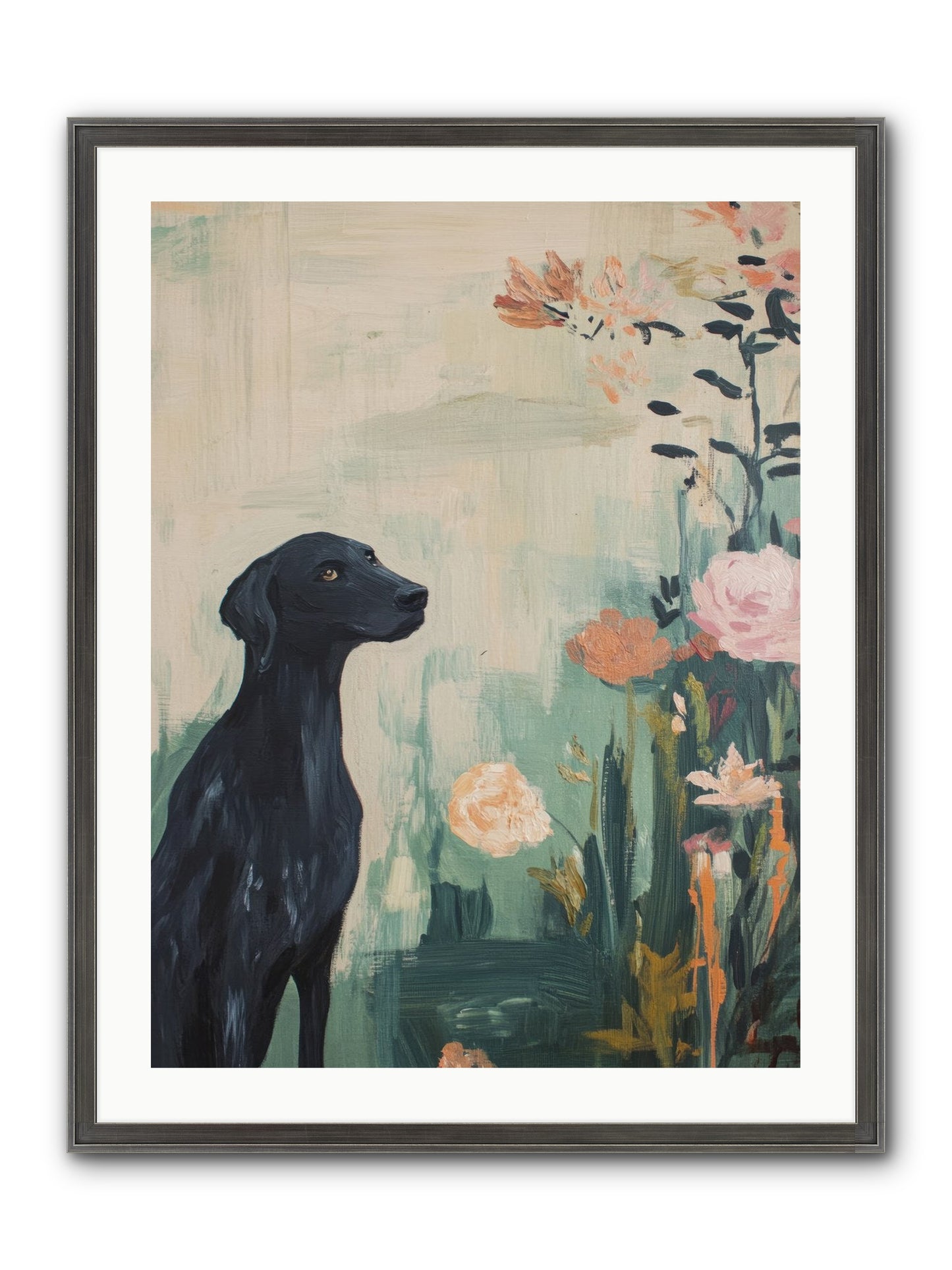 Hunter Of Stars Framed Print - Slimwoods Black/Silver 24x32