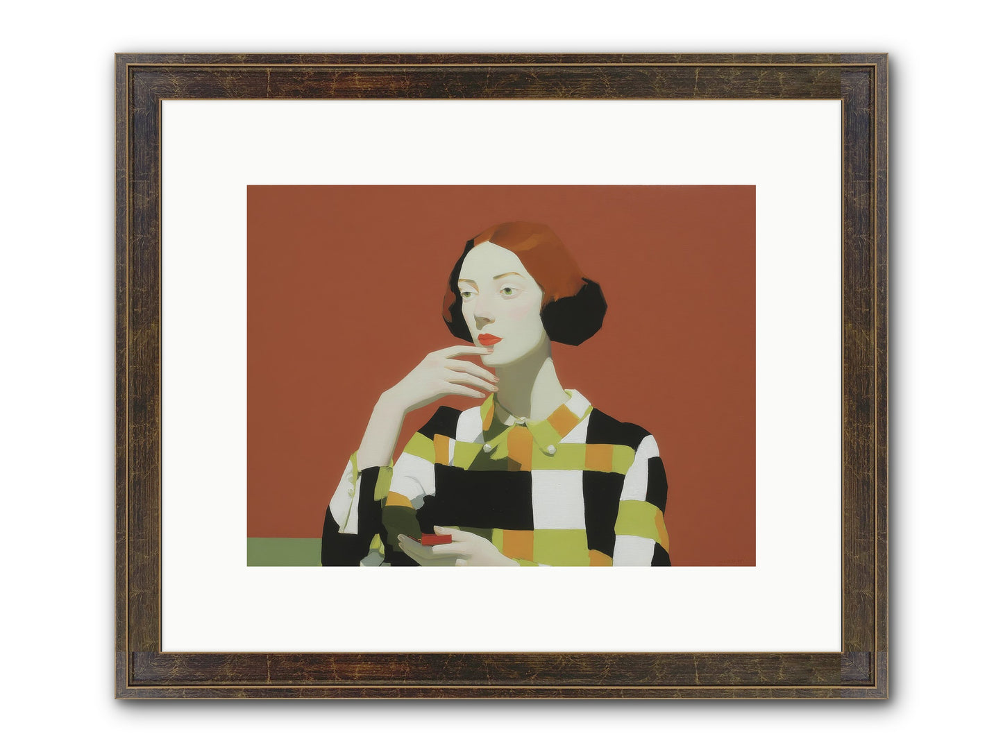 Hush Of Dawn Framed Print - Slimwoods Black/Gold 12x9