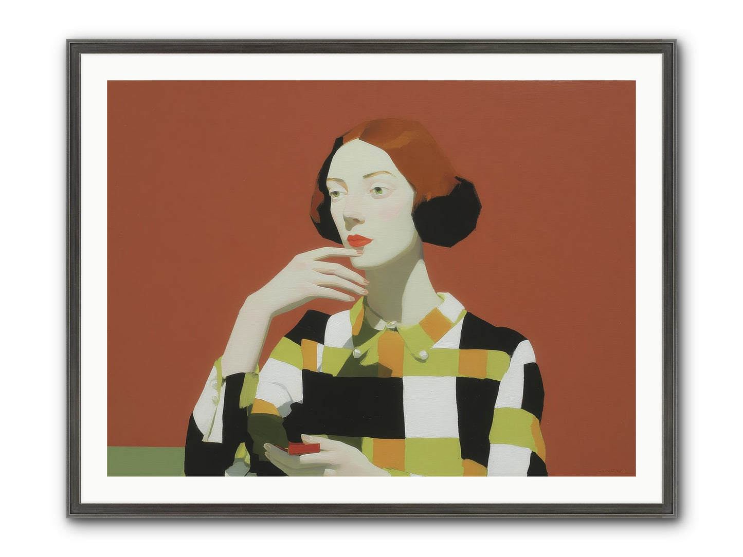 Hush Of Dawn Framed Print - Slimwoods Black/Silver 40x30