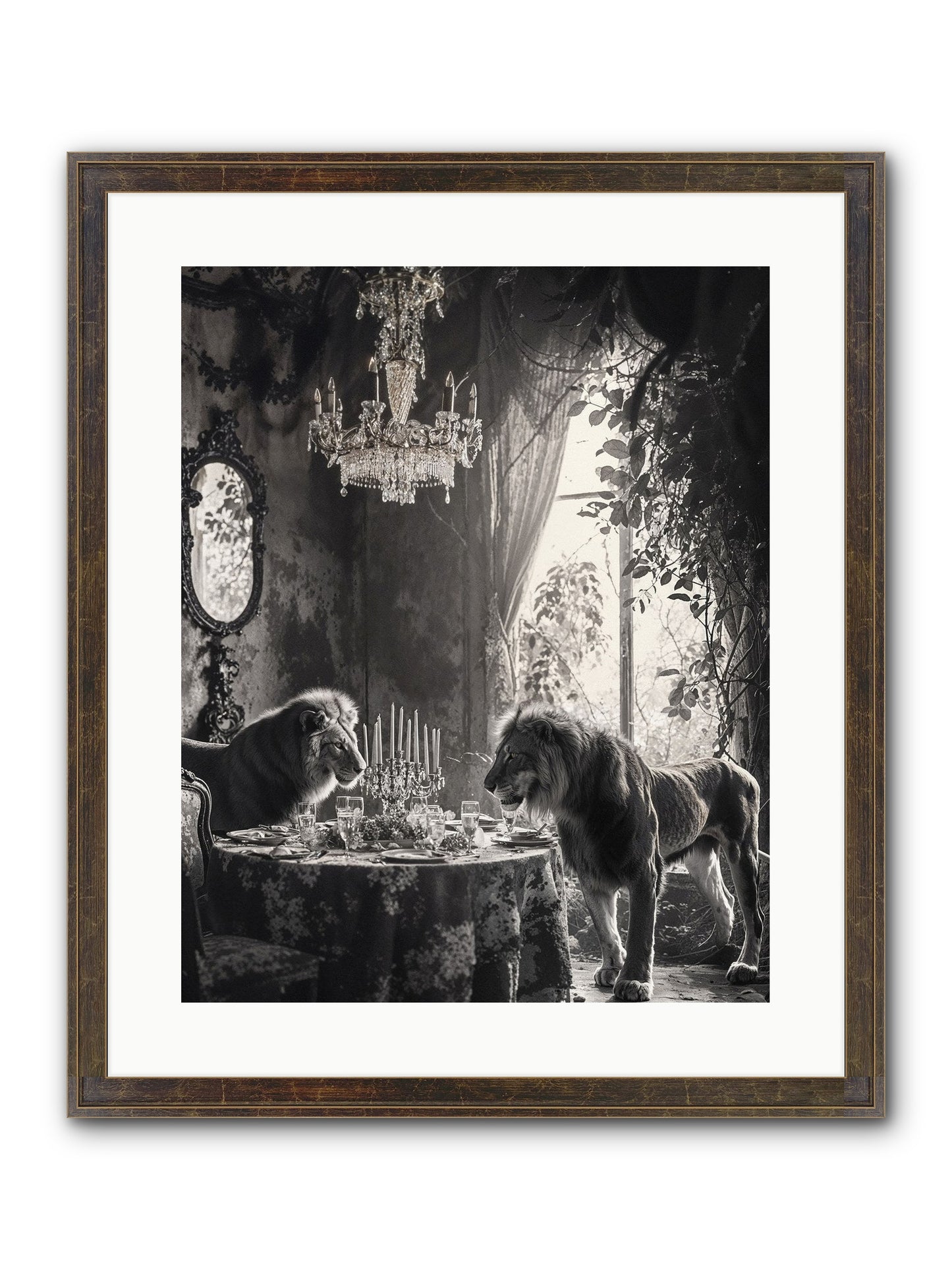 If I'm Lyin' Framed Print - Slimwoods Black/Gold 16x20