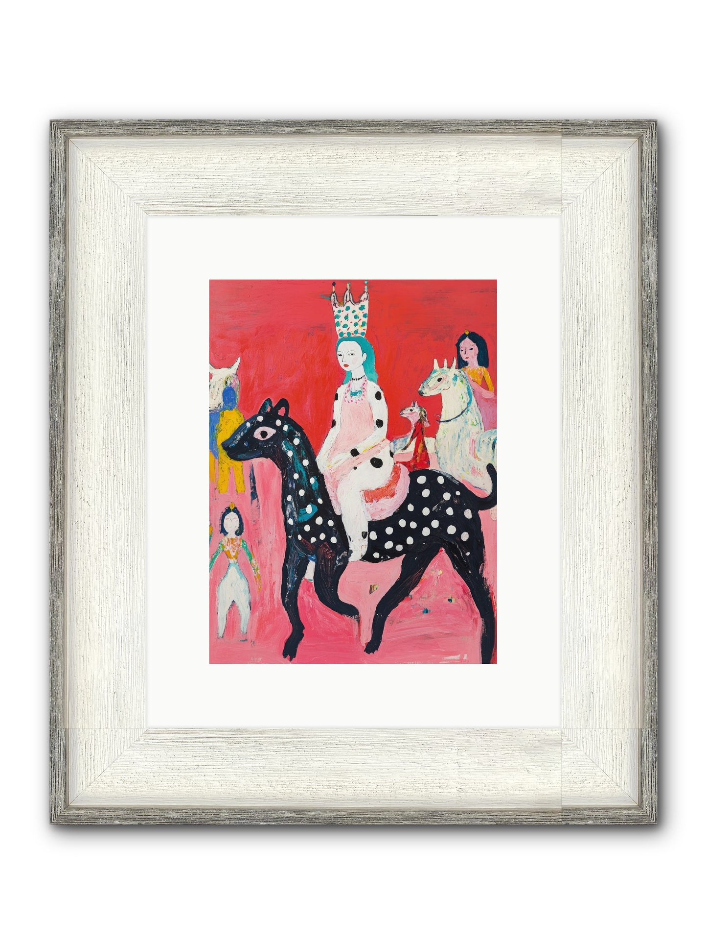 Imperial Chase Framed Print - Driftwood White 9x12