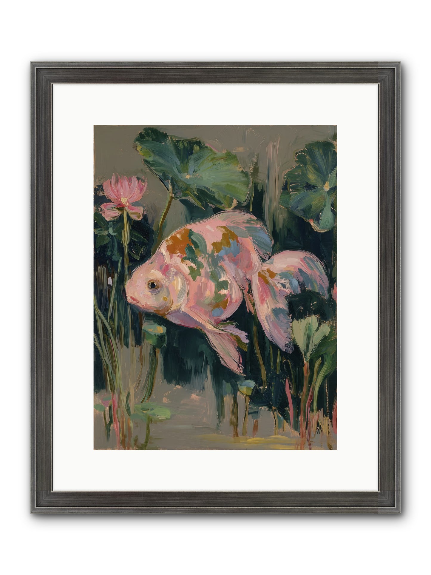 Impossible Beauty Framed Print - Slimwoods Black/Silver 12x16