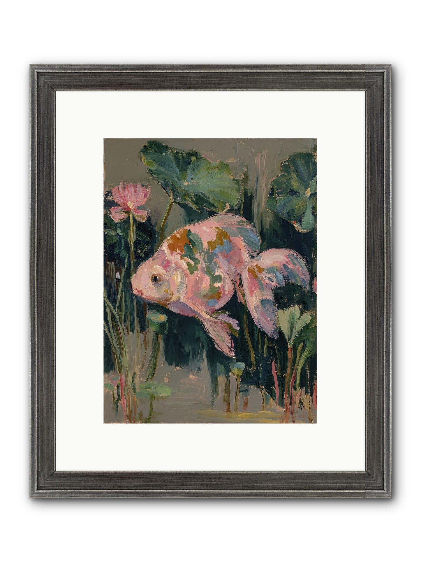 Impossible Beauty Framed Print - Slimwoods Black/Silver 9x12