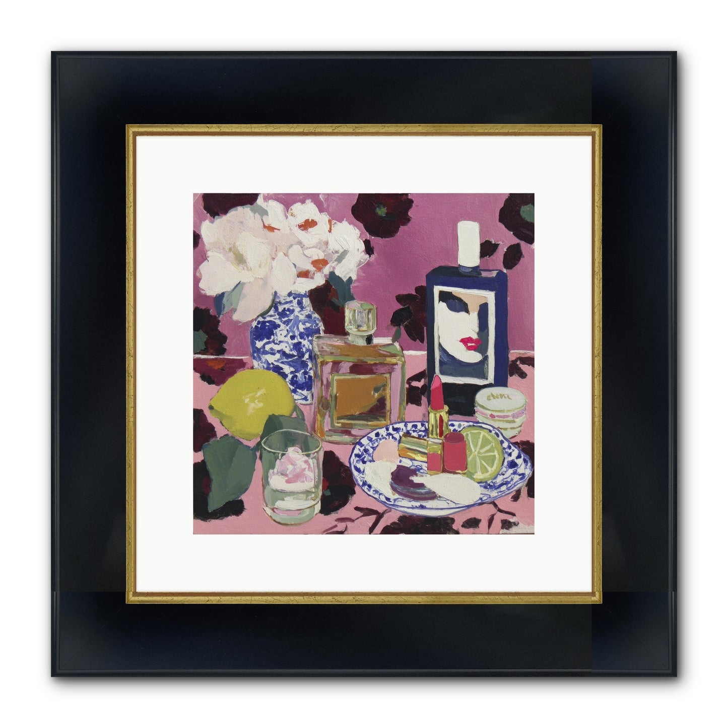 Impossible Standards Framed Print - Wide Black w/Gold 12x12