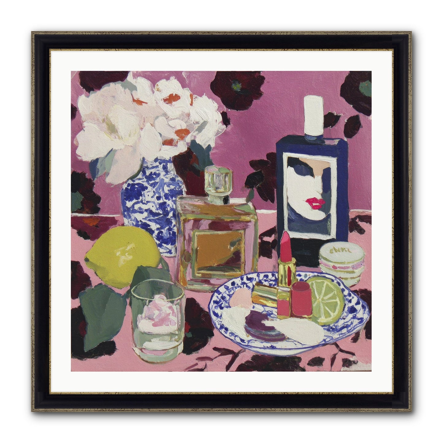 Impossible Standards Framed Print - Black & Gold 30x30