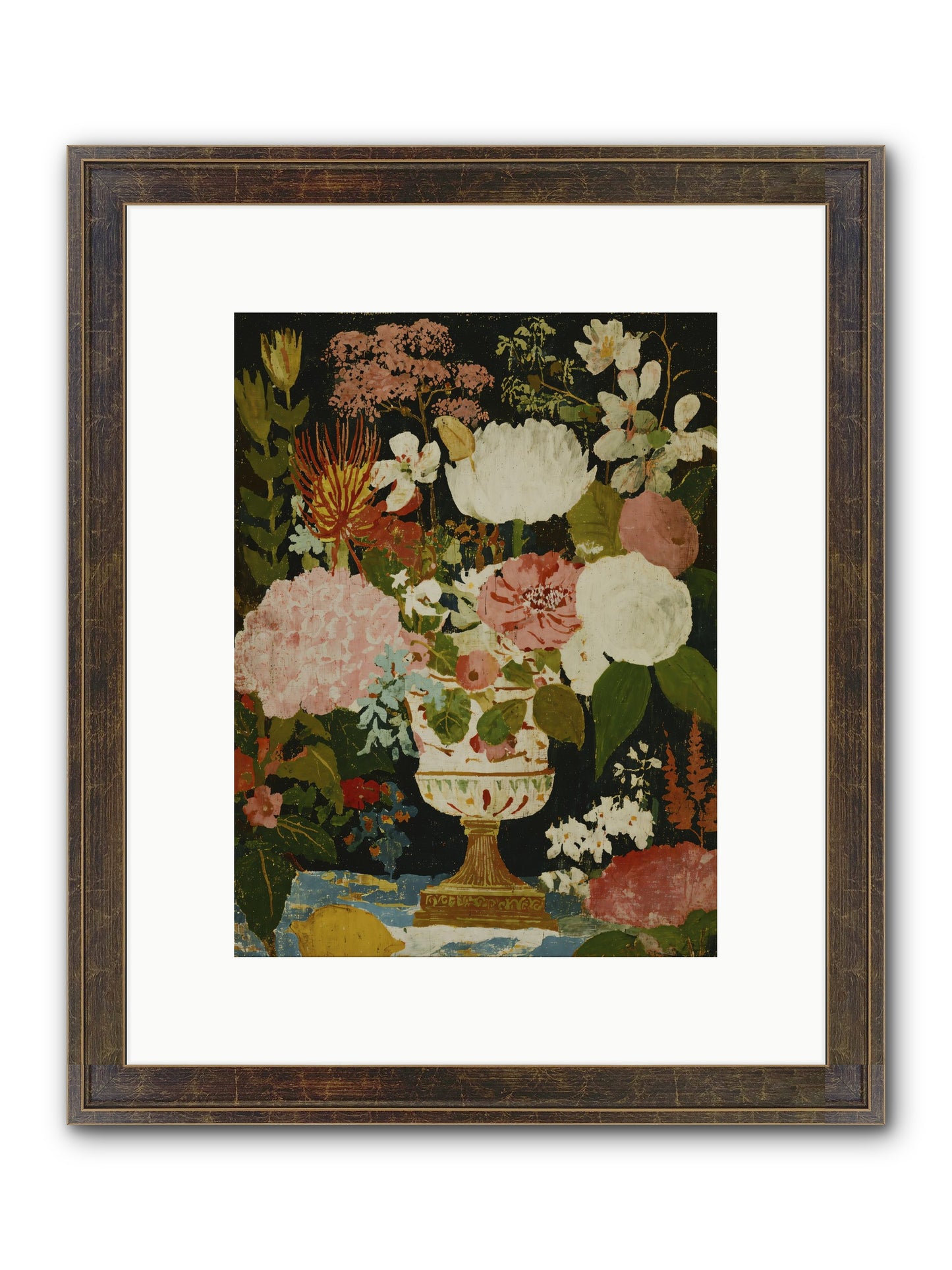 In A Word, Lovely Framed Print - Slimwoods Black/Gold 9x12