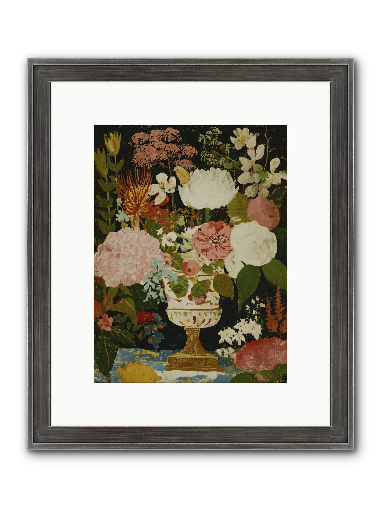 In A Word, Lovely Framed Print - Slimwoods Black/Silver 9x12