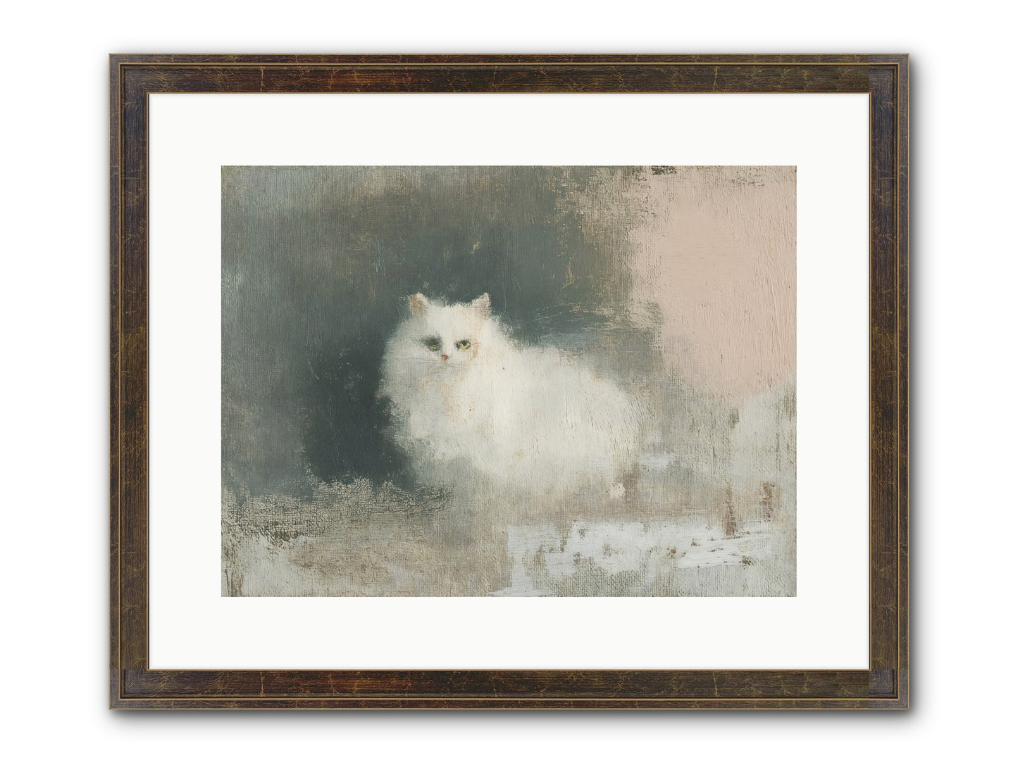 In Due Time Framed Print - Slimwoods Black/Gold 16x12