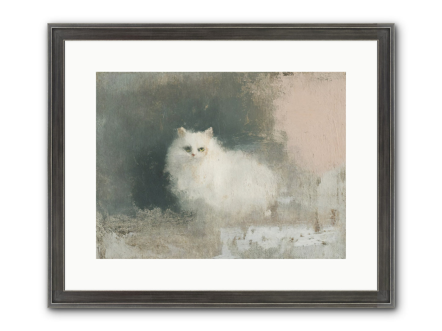 In Due Time Framed Print - Slimwoods Black/Silver 16x12