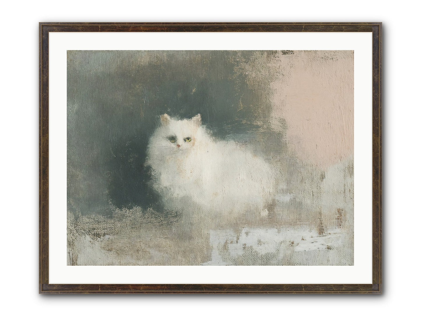 In Due Time Framed Print - Slimwoods Black/Gold 32x24