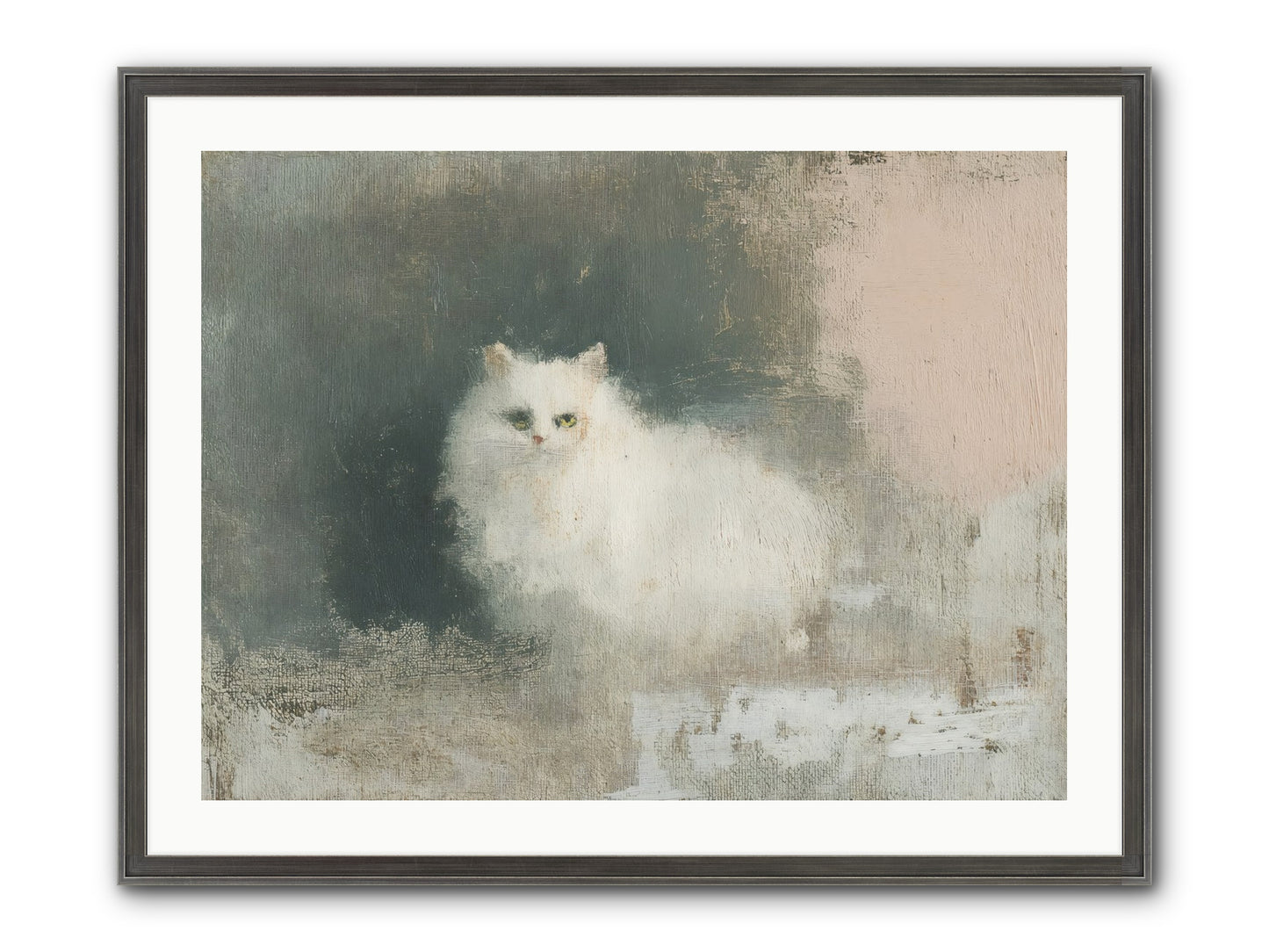 In Due Time Framed Print - Slimwoods Black/Silver 32x24