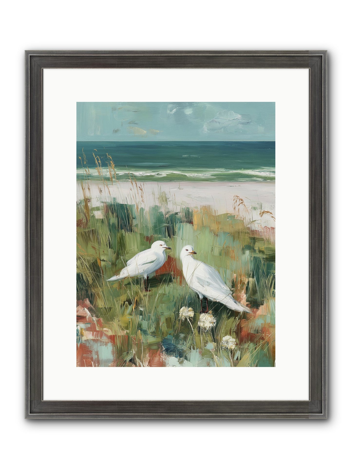 In Nature's Veil Framed Print - Slimwoods Black/Silver 12x16