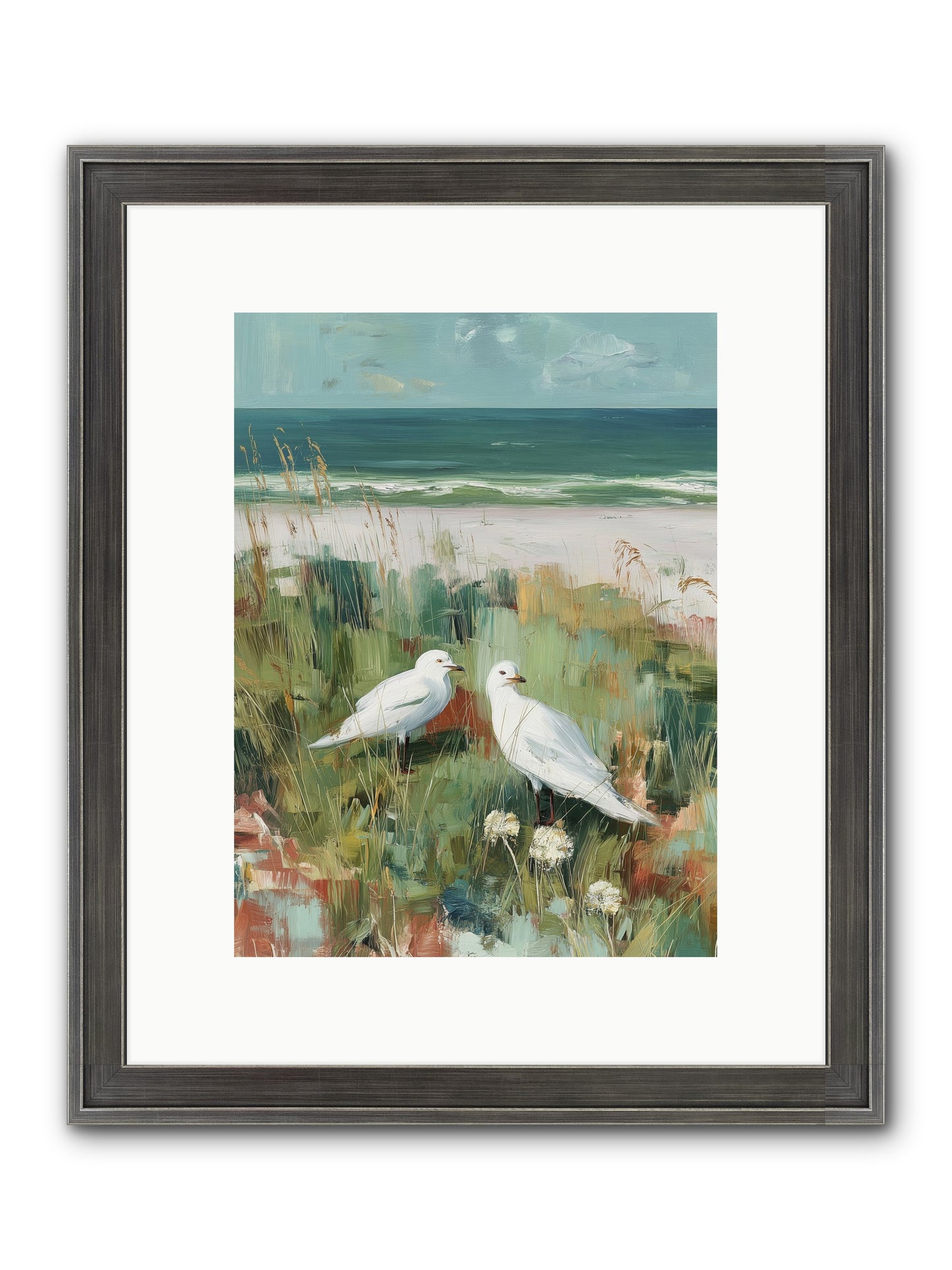 In Nature's Veil Framed Print - Slimwoods Black/Silver 9x12