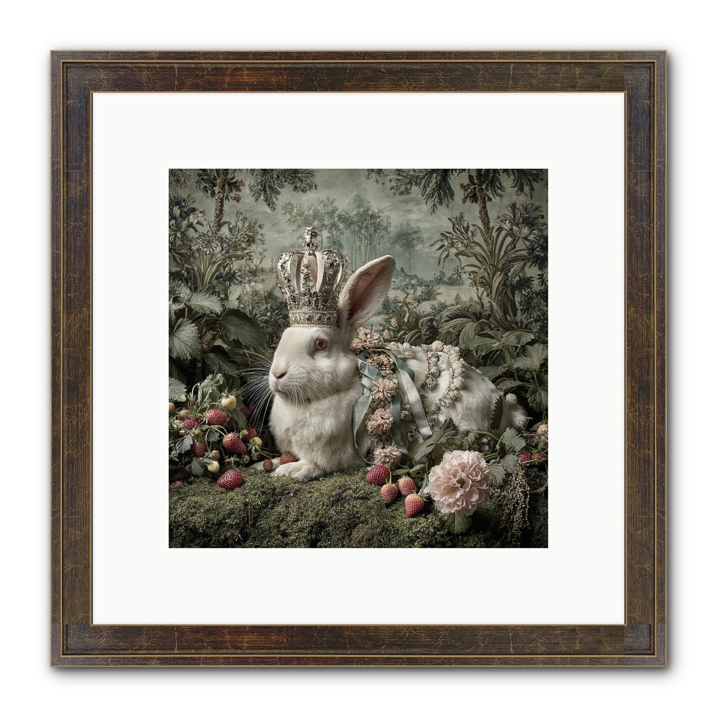In Rooms of Golden Joy Framed Print - Slimwoods Black/Gold 10x10