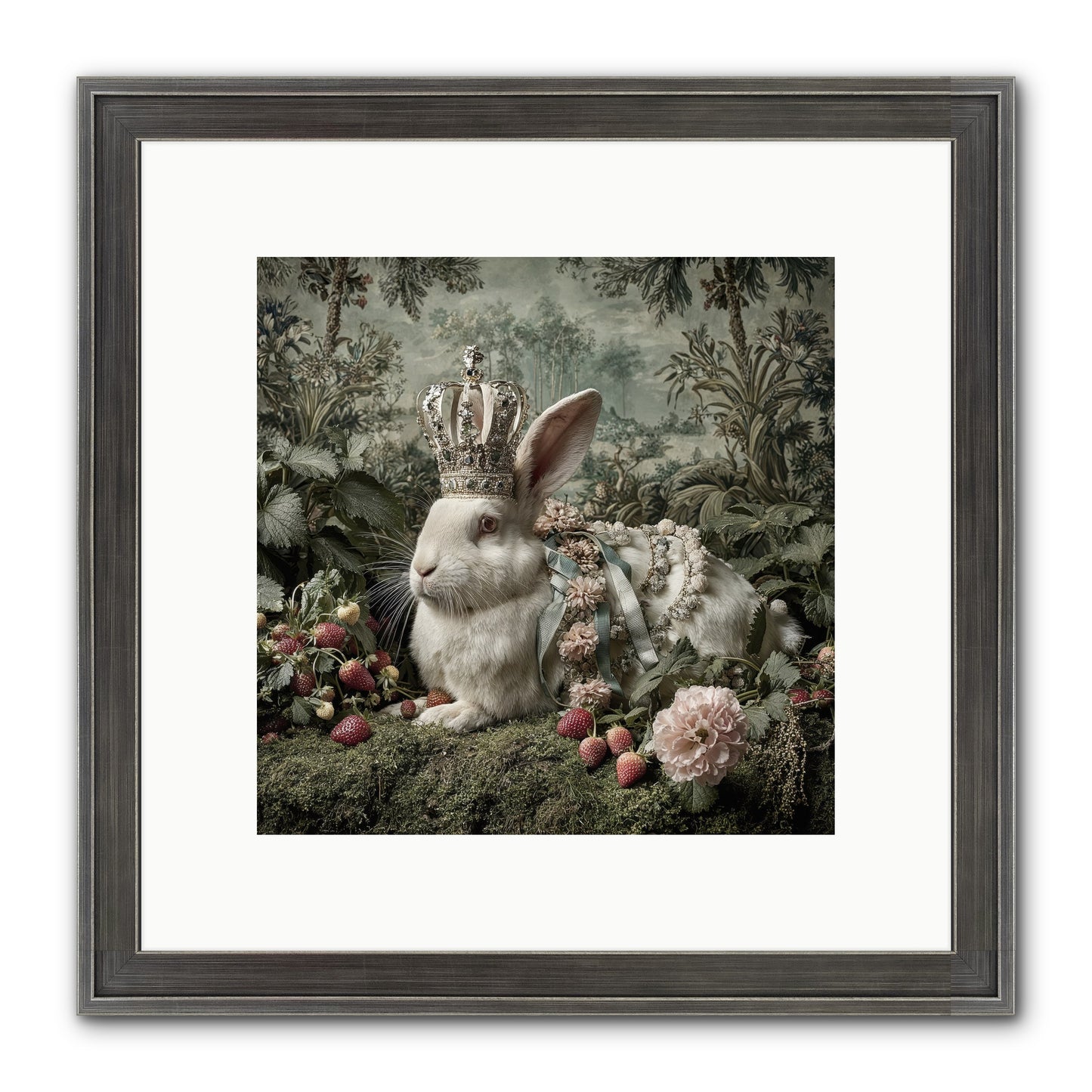 In Rooms of Golden Joy Framed Print - Slimwoods Black/Silver 10x10