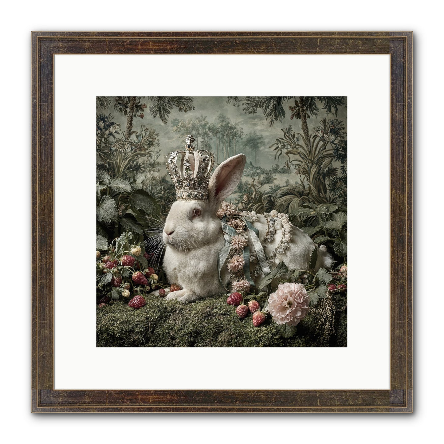 In Rooms of Golden Joy Framed Print - Slimwoods Black/Gold 12x12