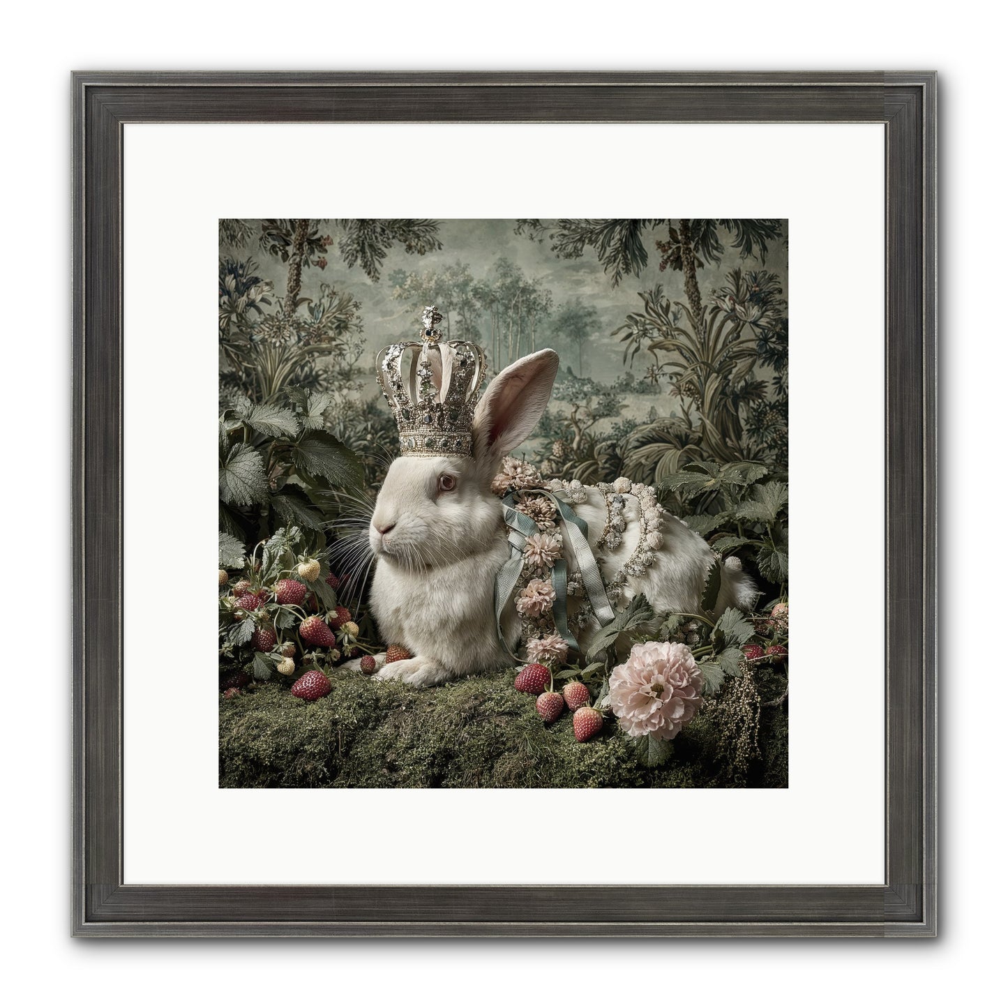 In Rooms of Golden Joy Framed Print - Slimwoods Black/Silver 12x12