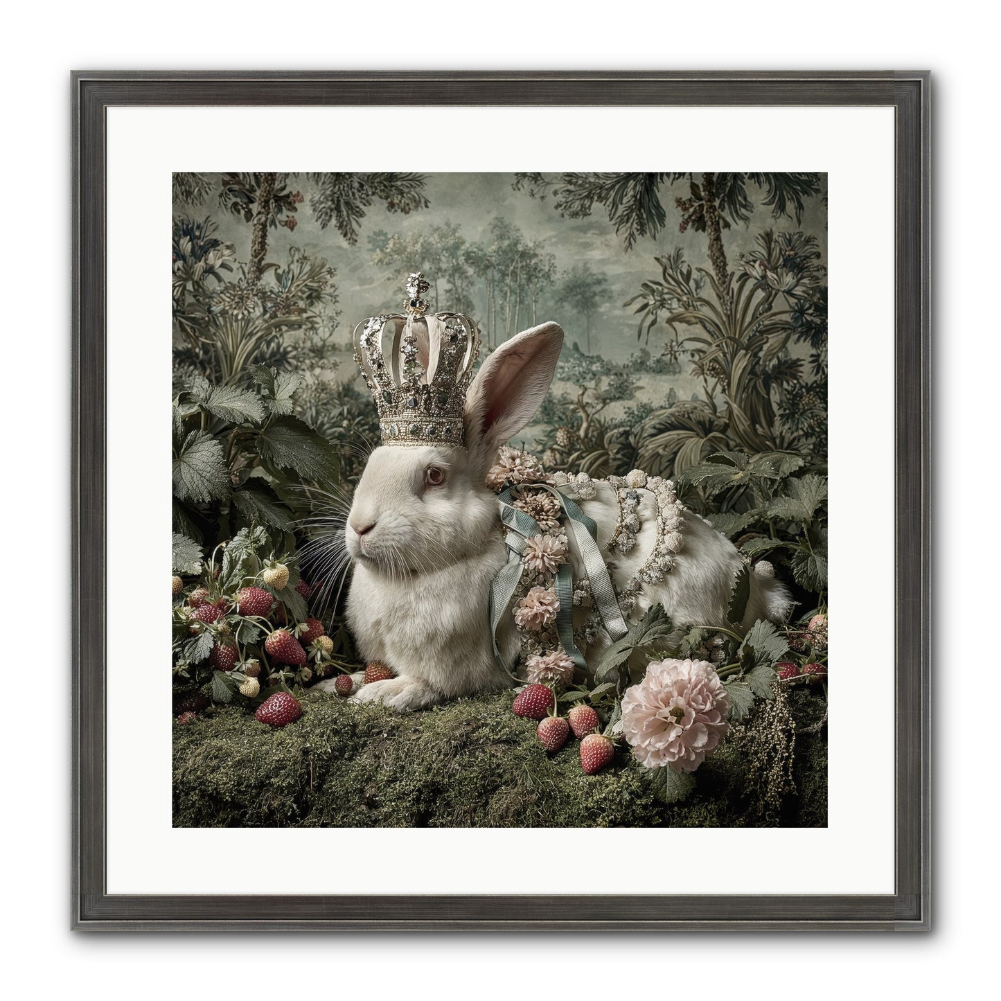 In Rooms of Golden Joy Framed Print - Slimwoods Black/Silver 20x20
